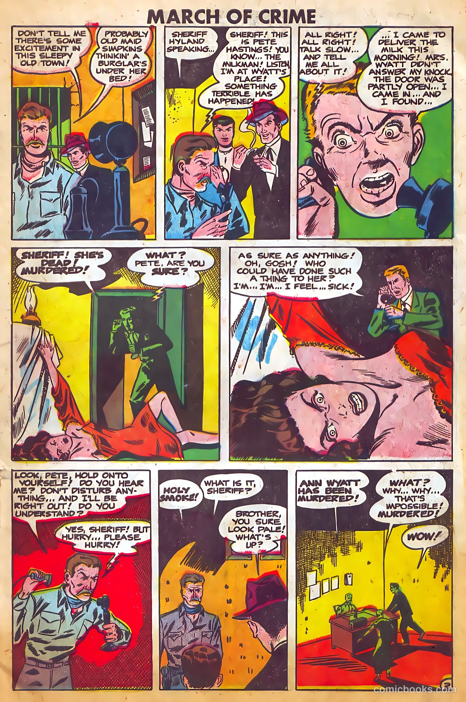 March of Crime #2 — page 3 of 36