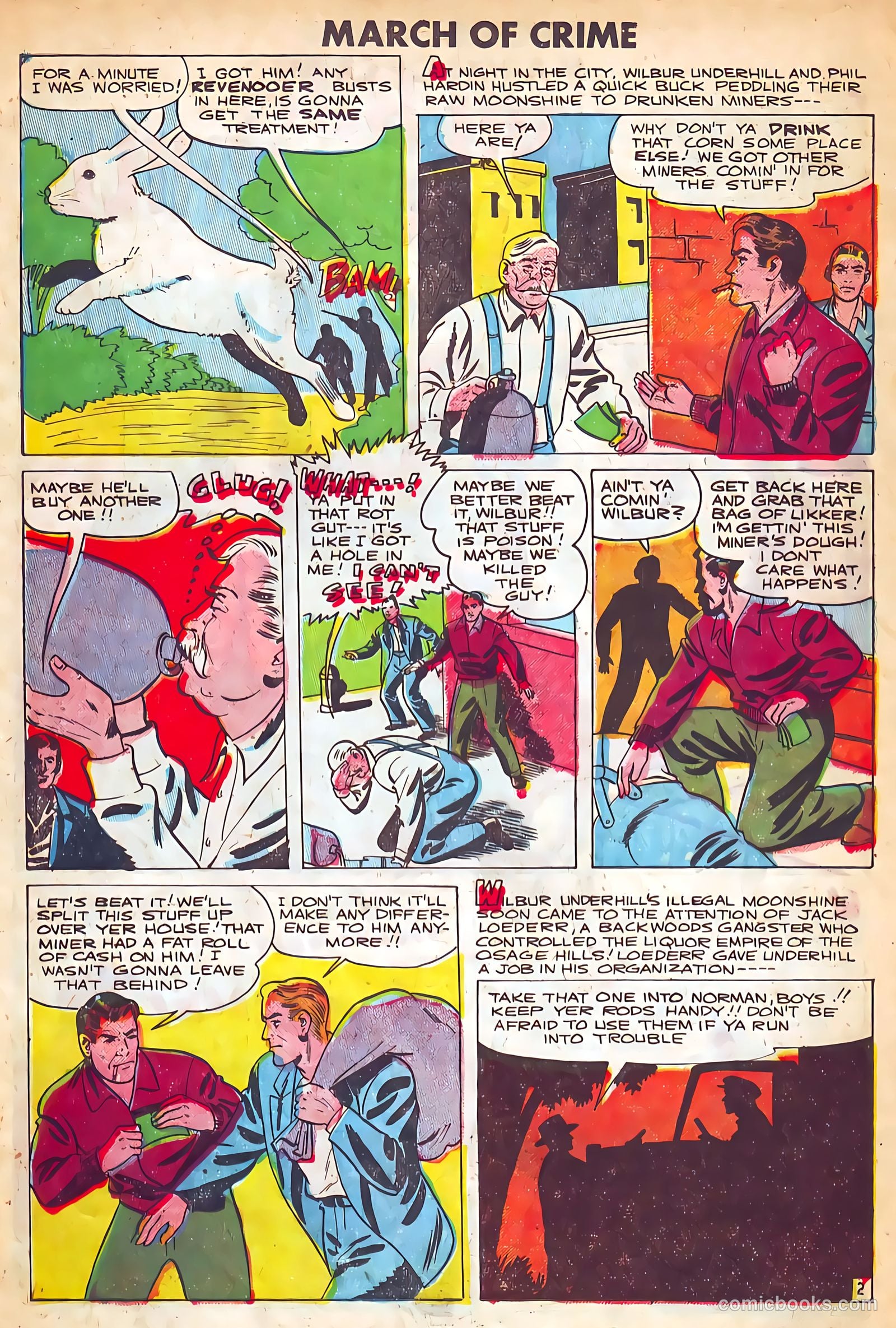 March of Crime #2 — page 22 of 36