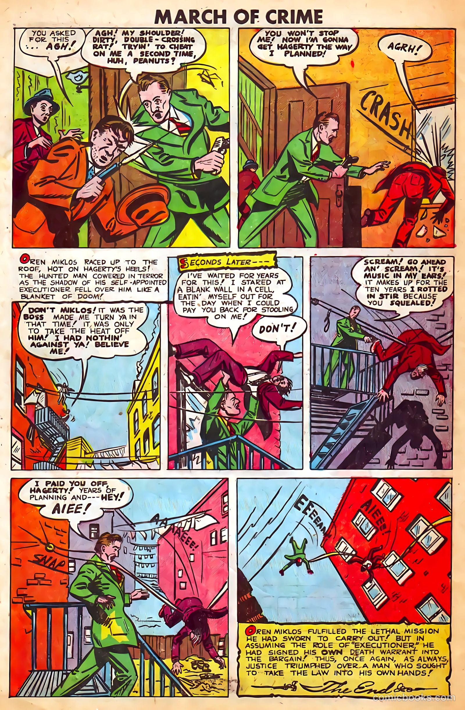 March of Crime #2 — page 32 of 36