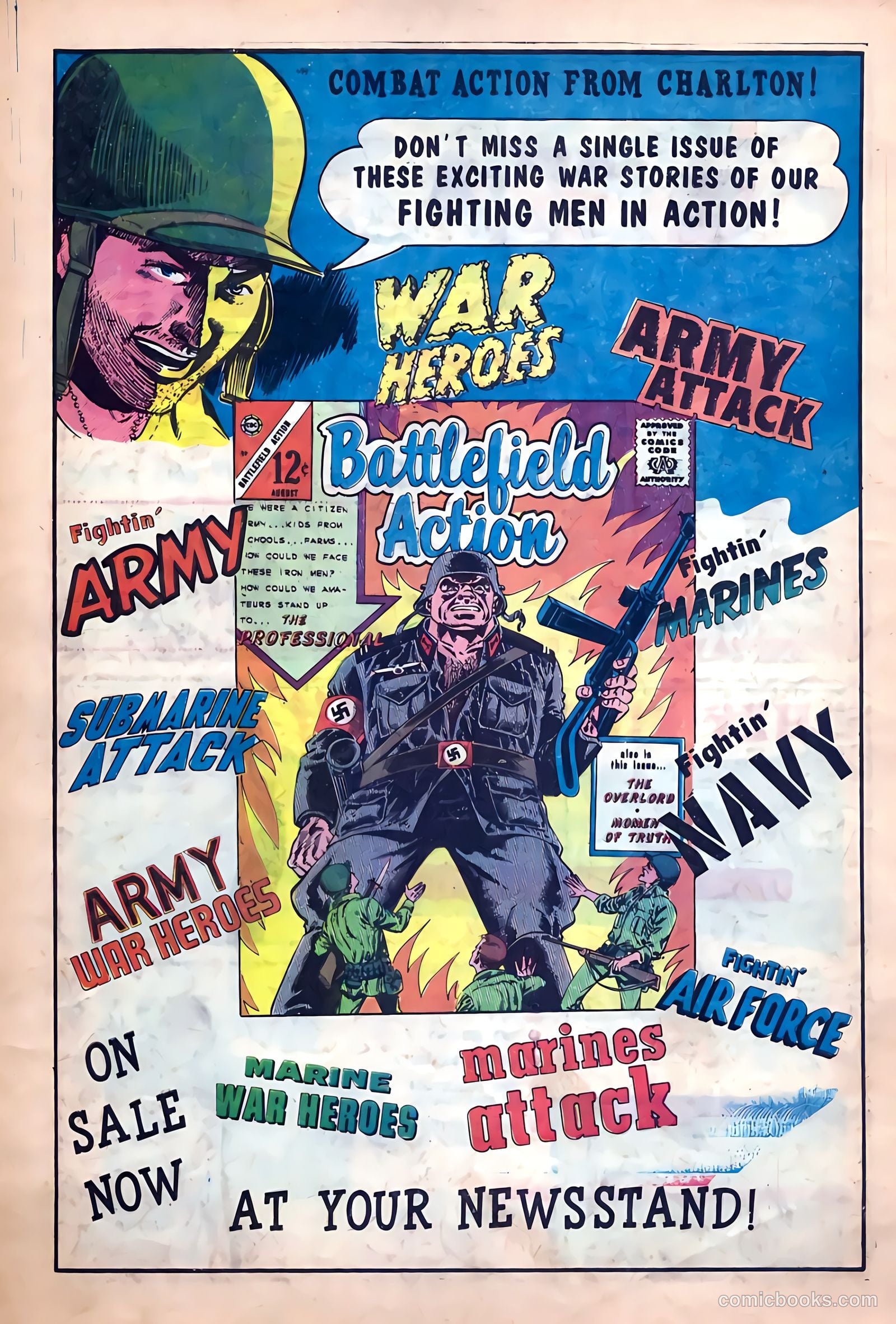 Marine War Heroes #10 — page 8 of 36