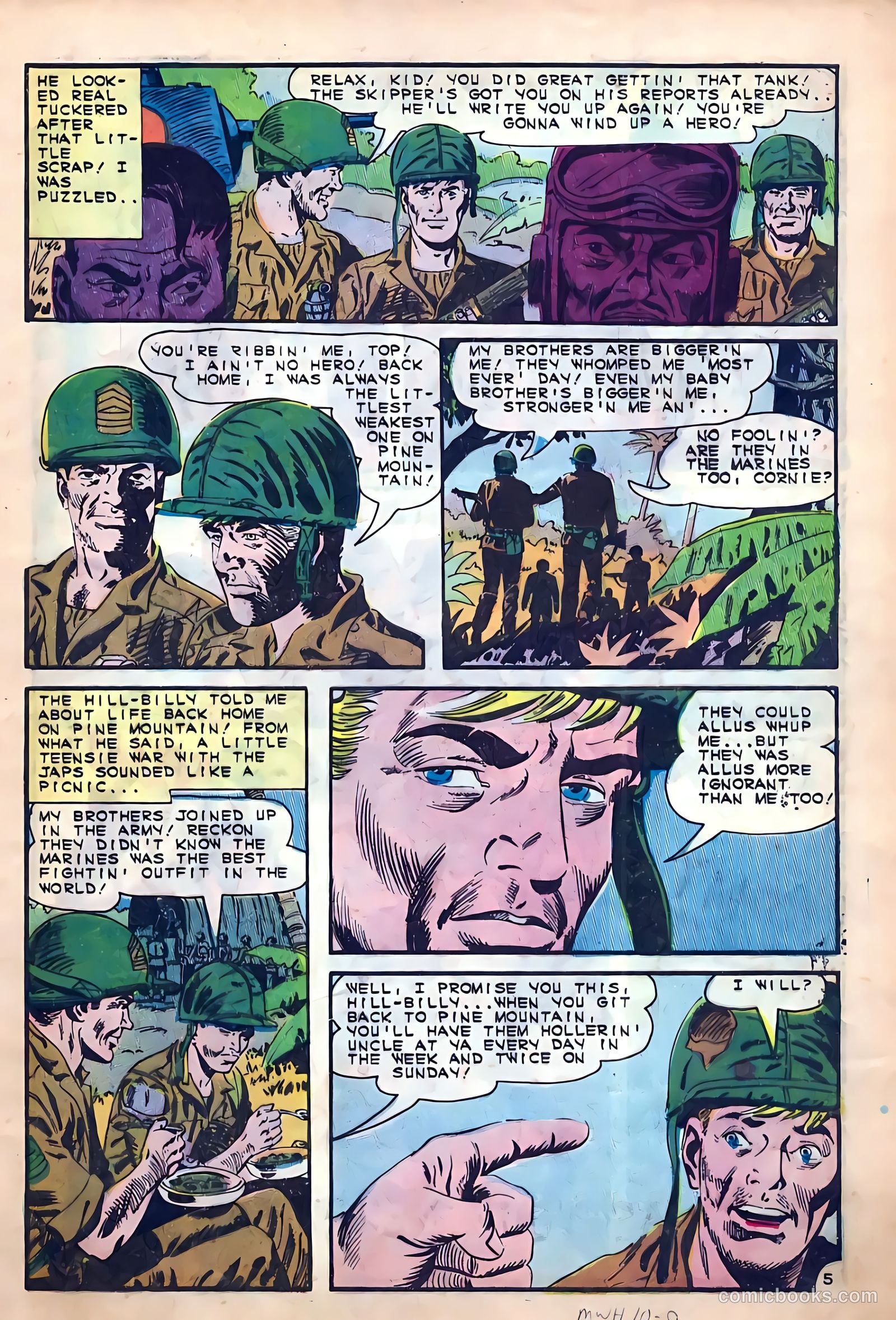 Marine War Heroes #10 — page 9 of 36