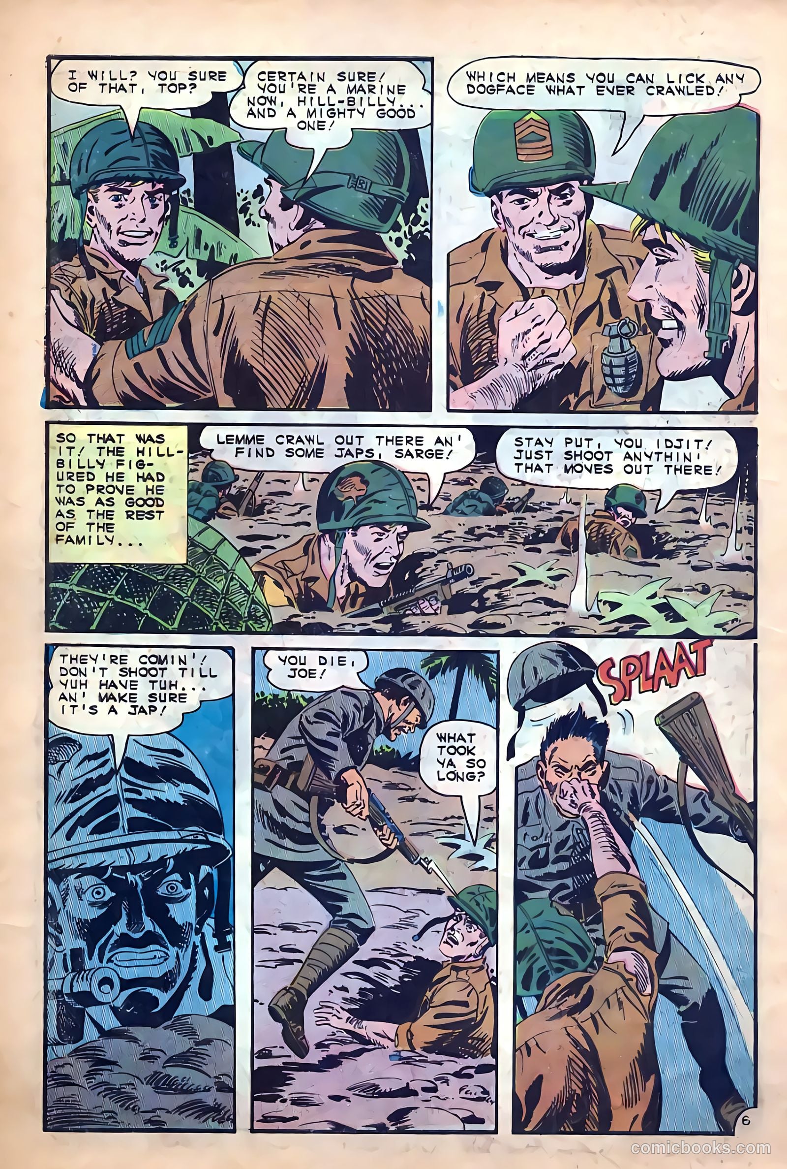 Marine War Heroes #10 — page 10 of 36