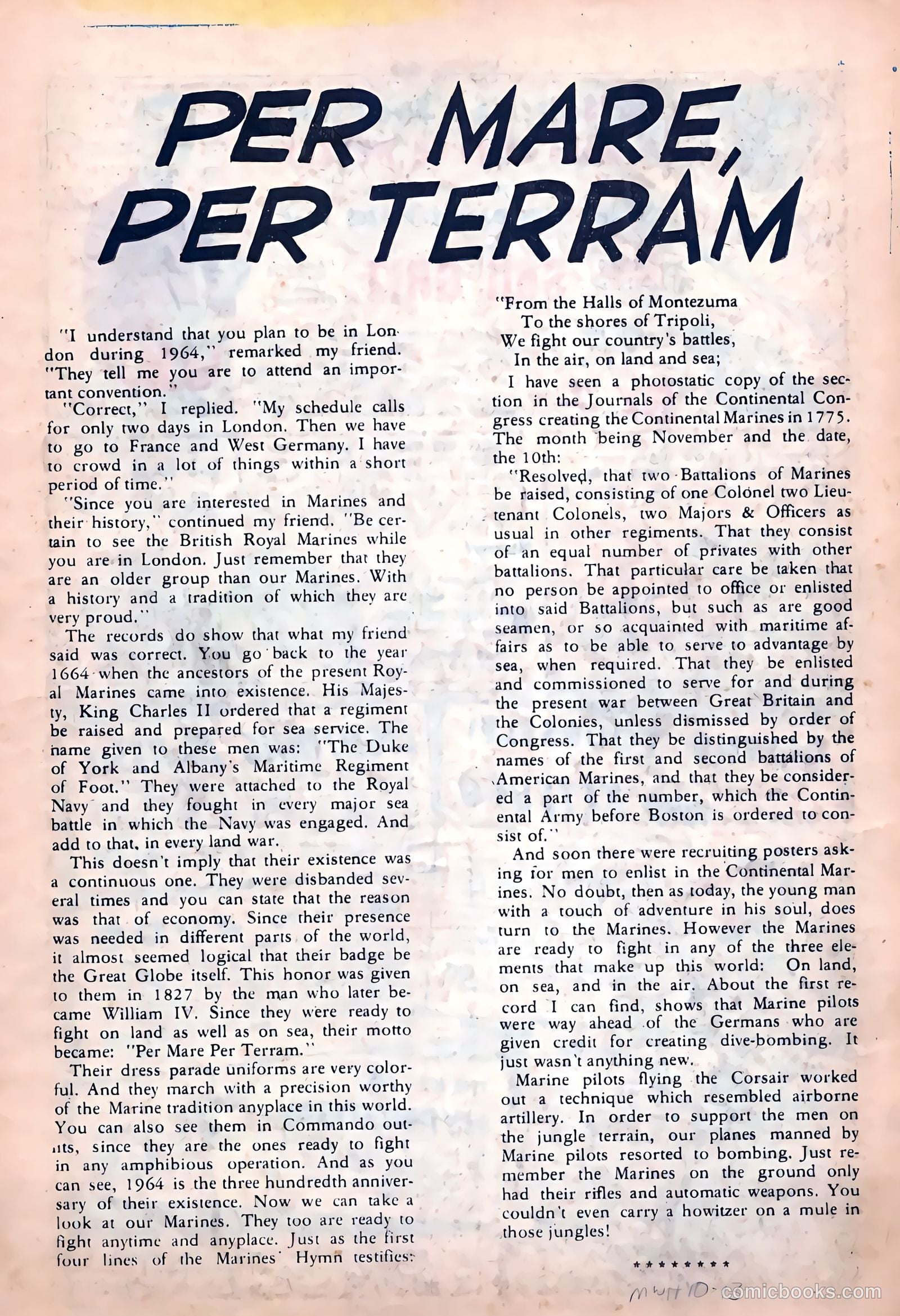 Marine War Heroes #10 — page 13 of 36