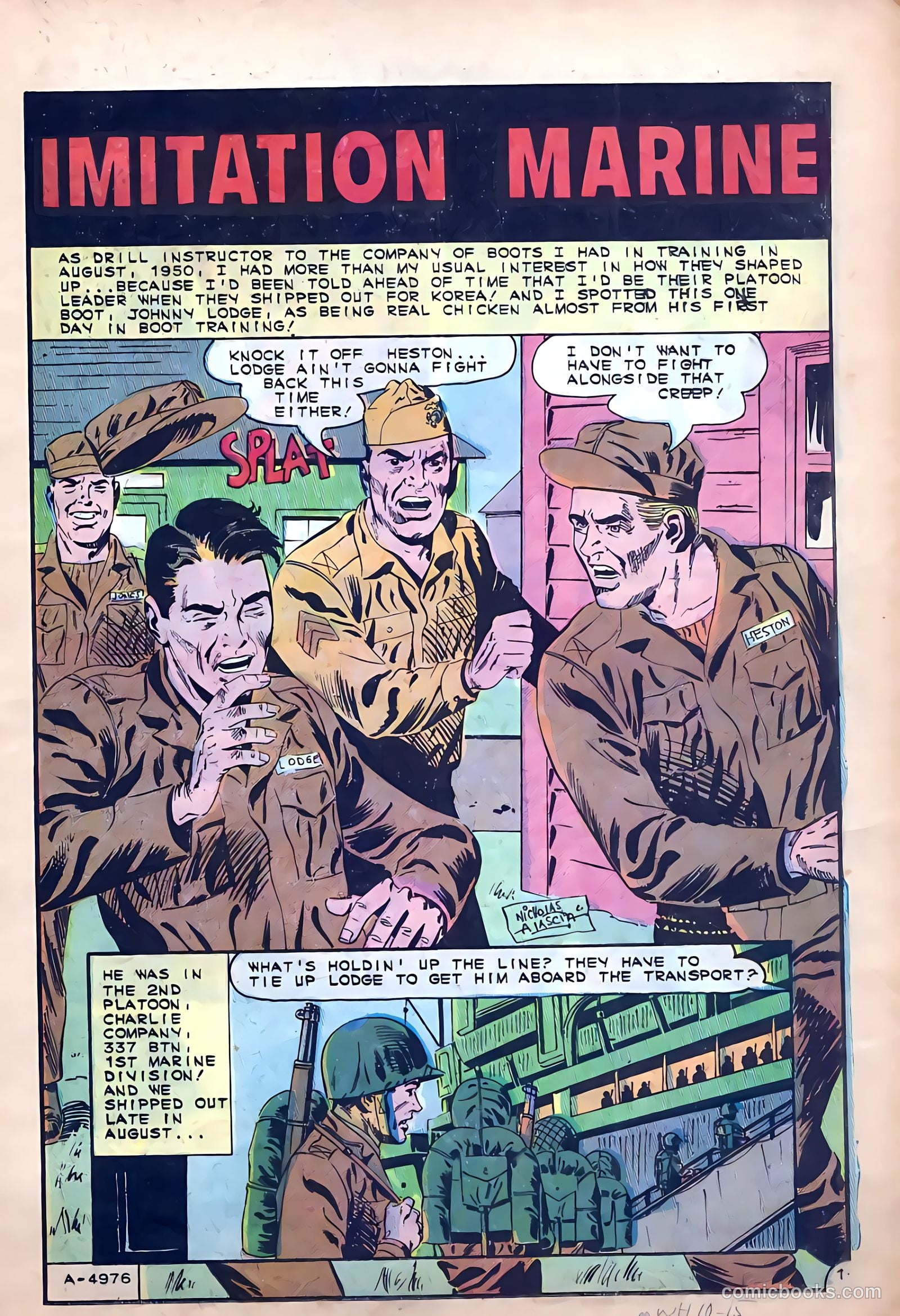 Marine War Heroes #10 — page 15 of 36