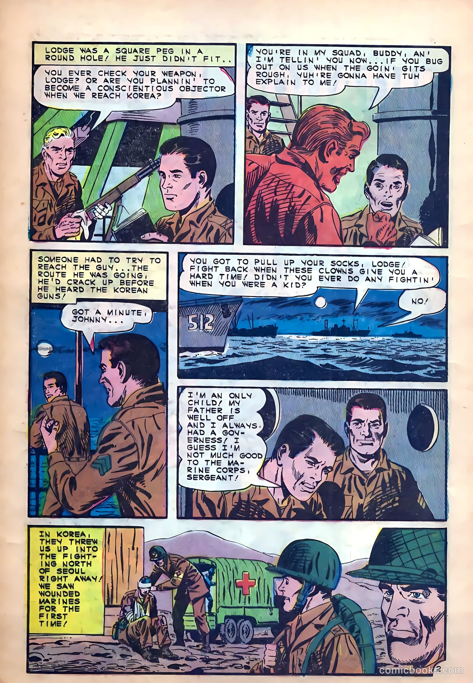 Marine War Heroes #10 — page 16 of 36