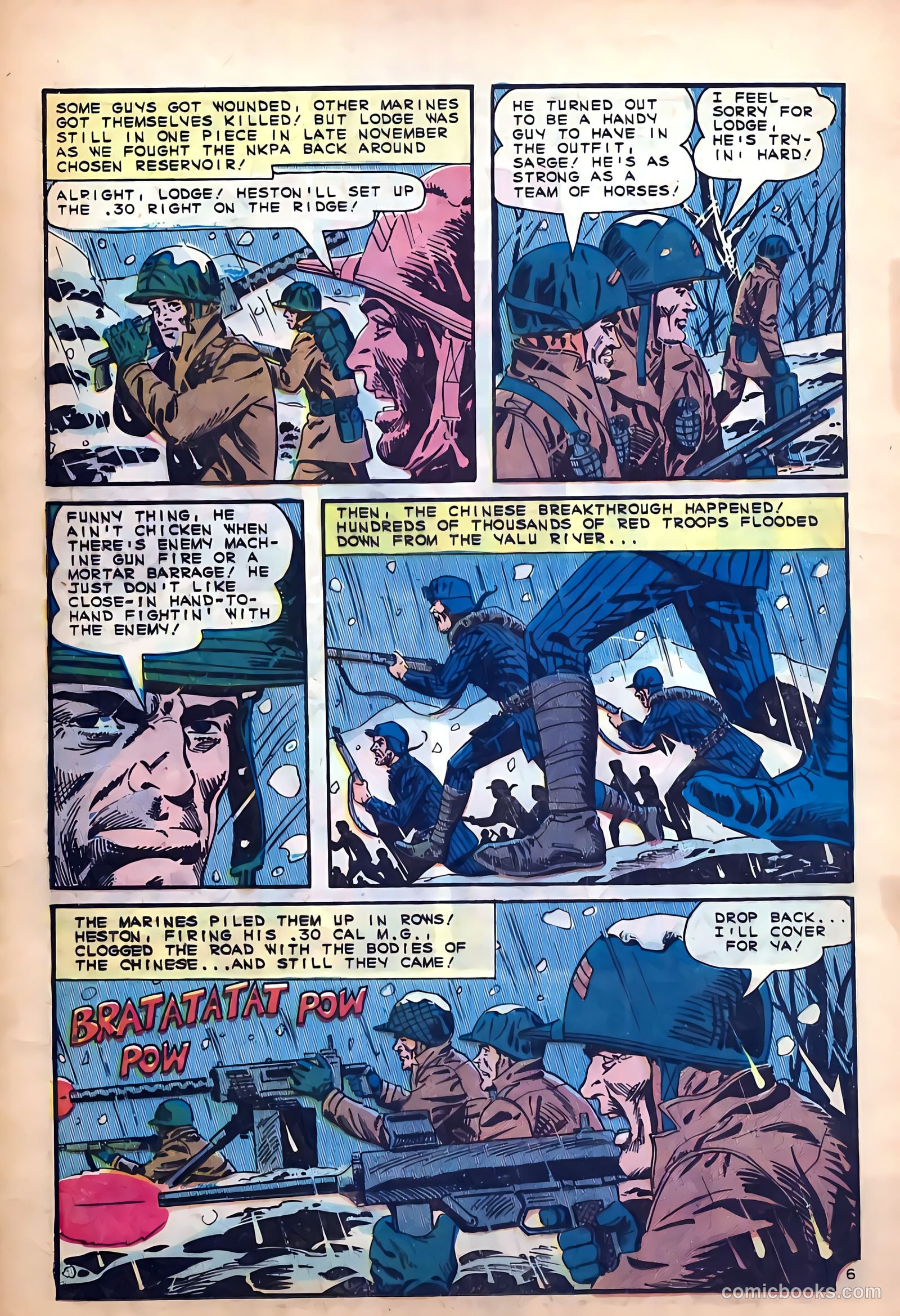 Marine War Heroes #10 — page 20 of 36