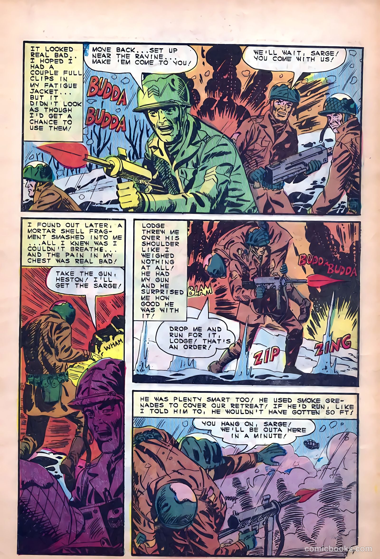 Marine War Heroes #10 — page 21 of 36