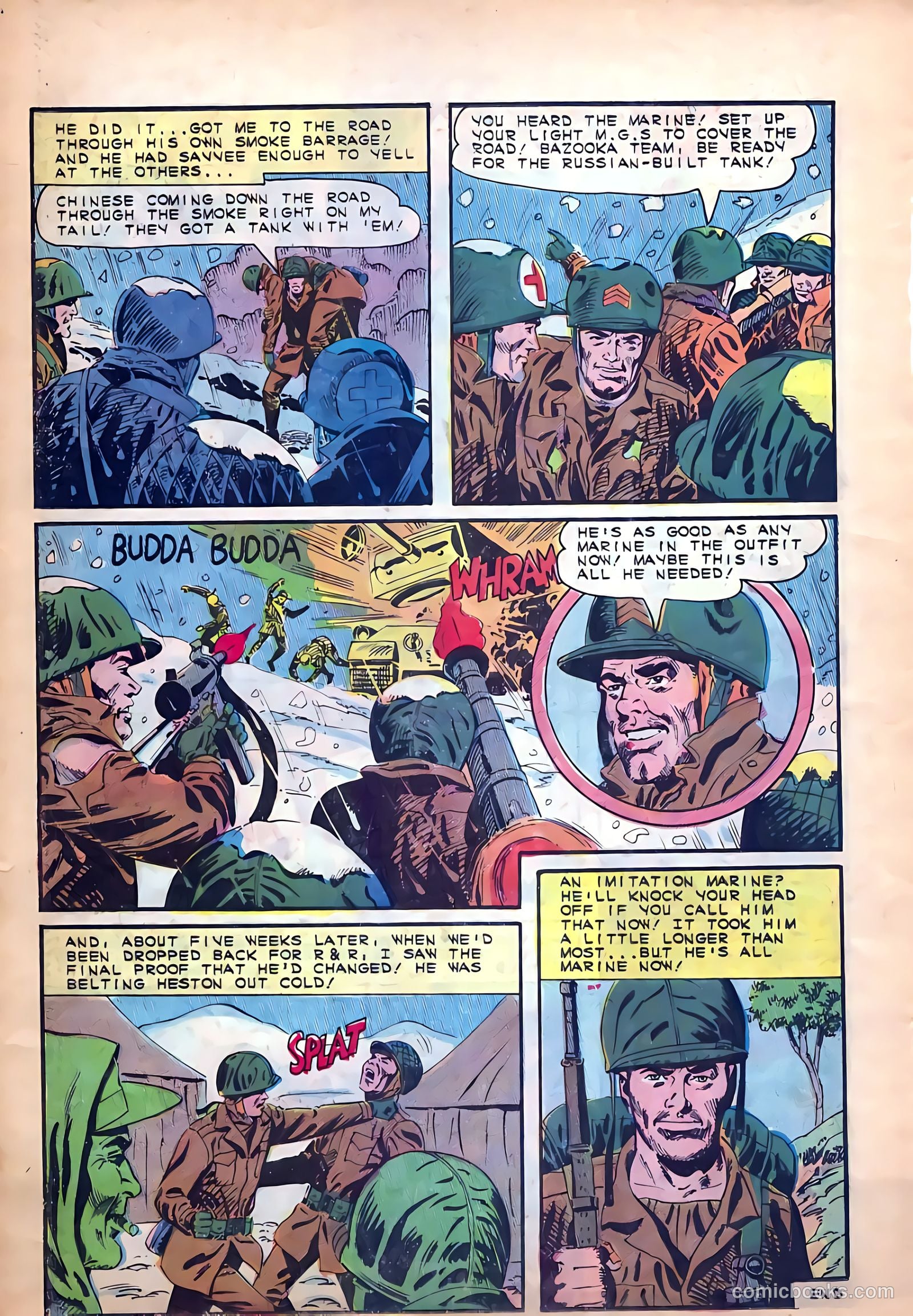 Marine War Heroes #10 — page 22 of 36