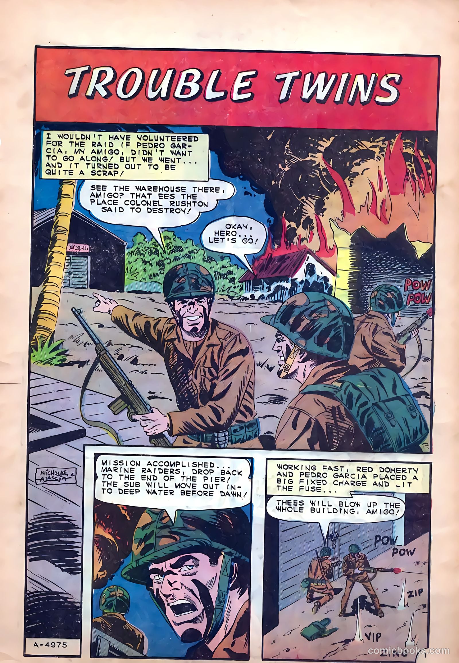 Marine War Heroes #10 — page 25 of 36