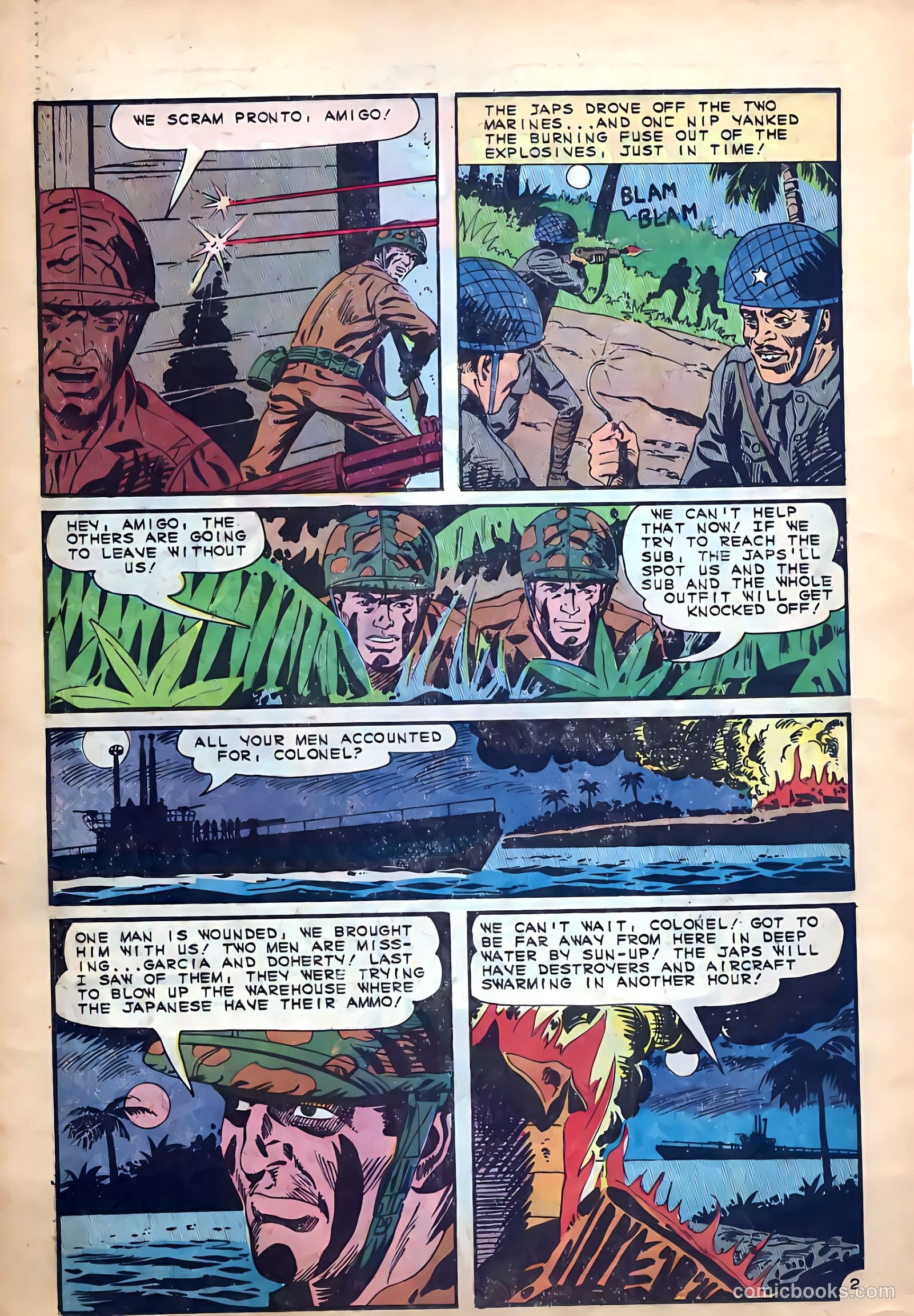 Marine War Heroes #10 — page 26 of 36