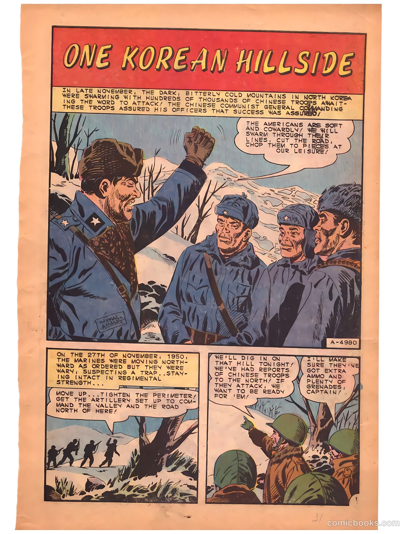 Marine War Heroes #10 — page 31 of 36