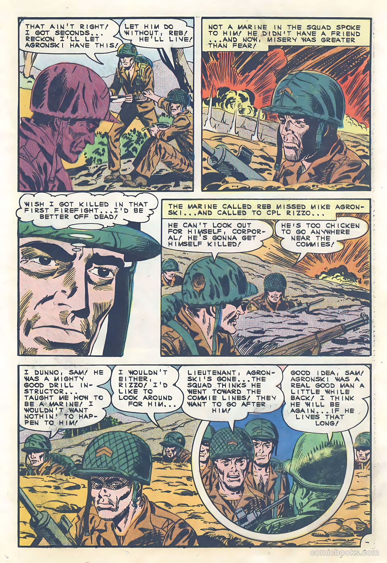 Marine War Heroes #11 — page 21 of 36