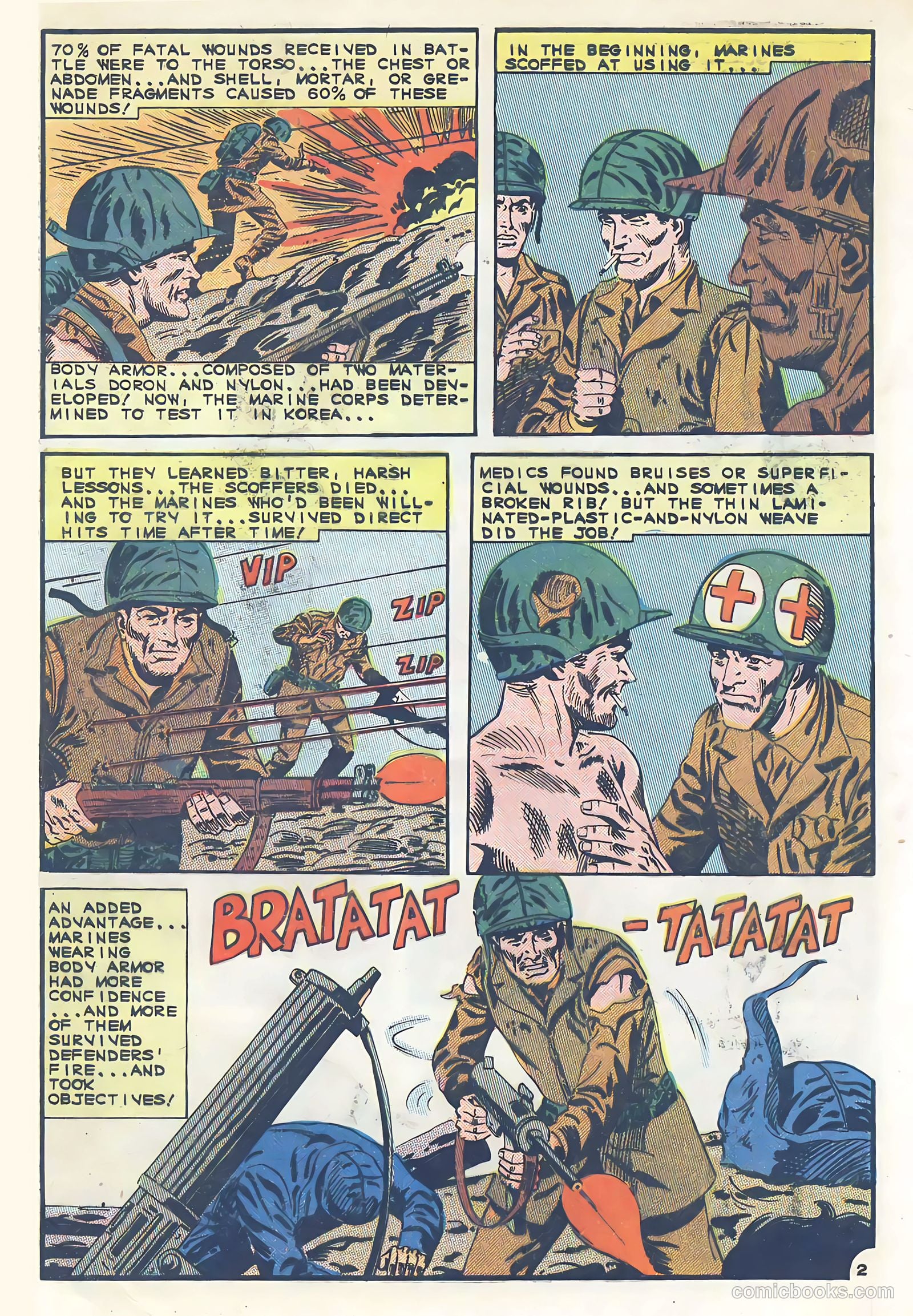 Marine War Heroes #11 — page 32 of 36
