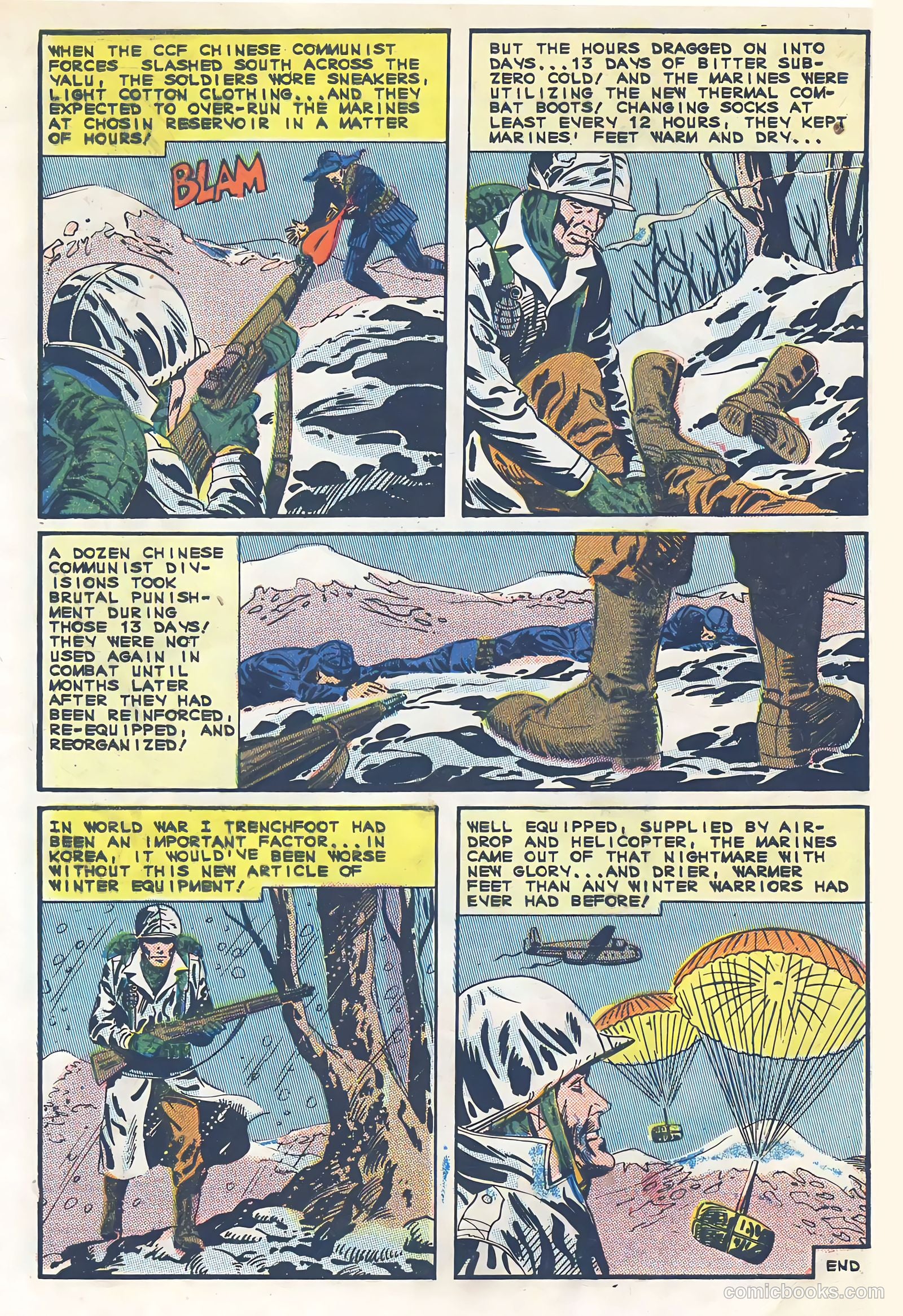 Marine War Heroes #11 — page 33 of 36