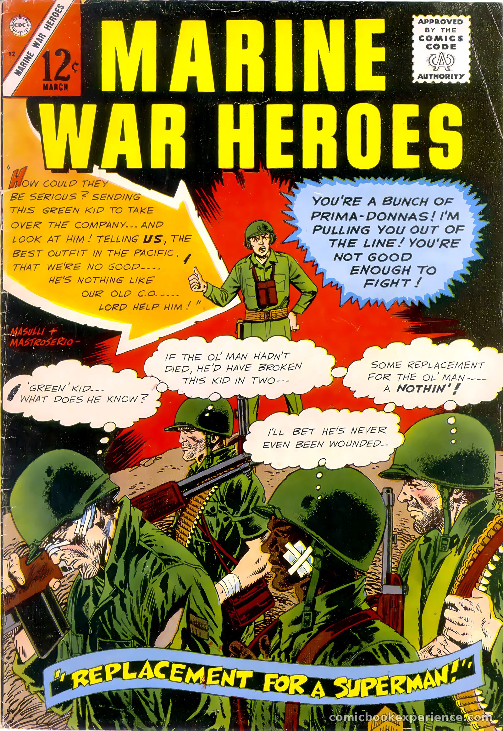 Marine War Heroes #12 — page 1 of 36