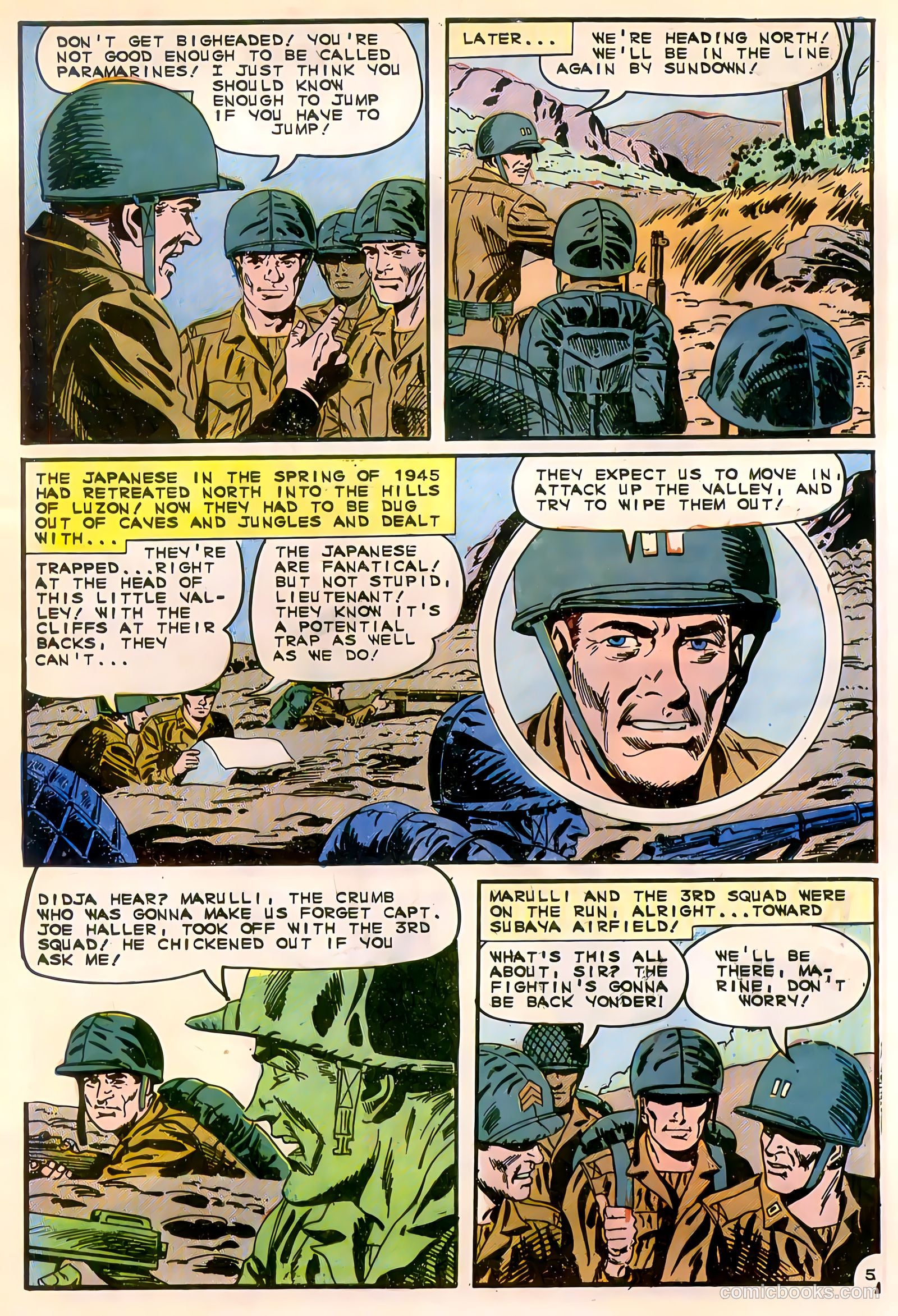 Marine War Heroes #12 — page 9 of 36