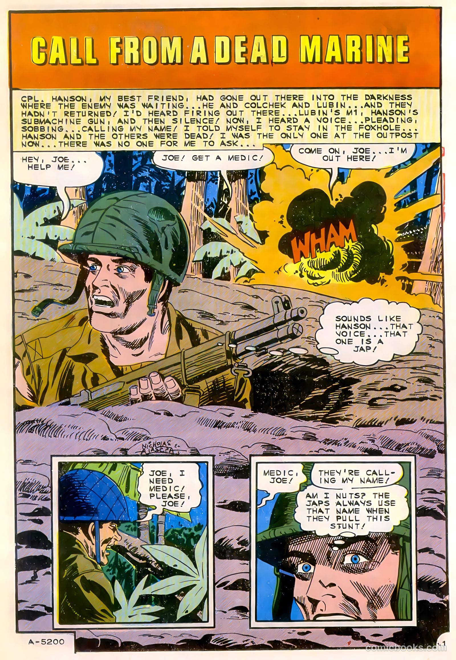 Marine War Heroes #12 — page 15 of 36