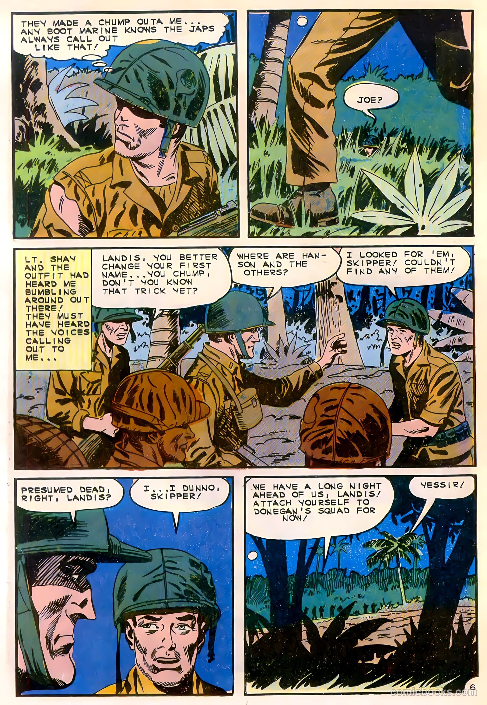 Marine War Heroes #12 — page 20 of 36