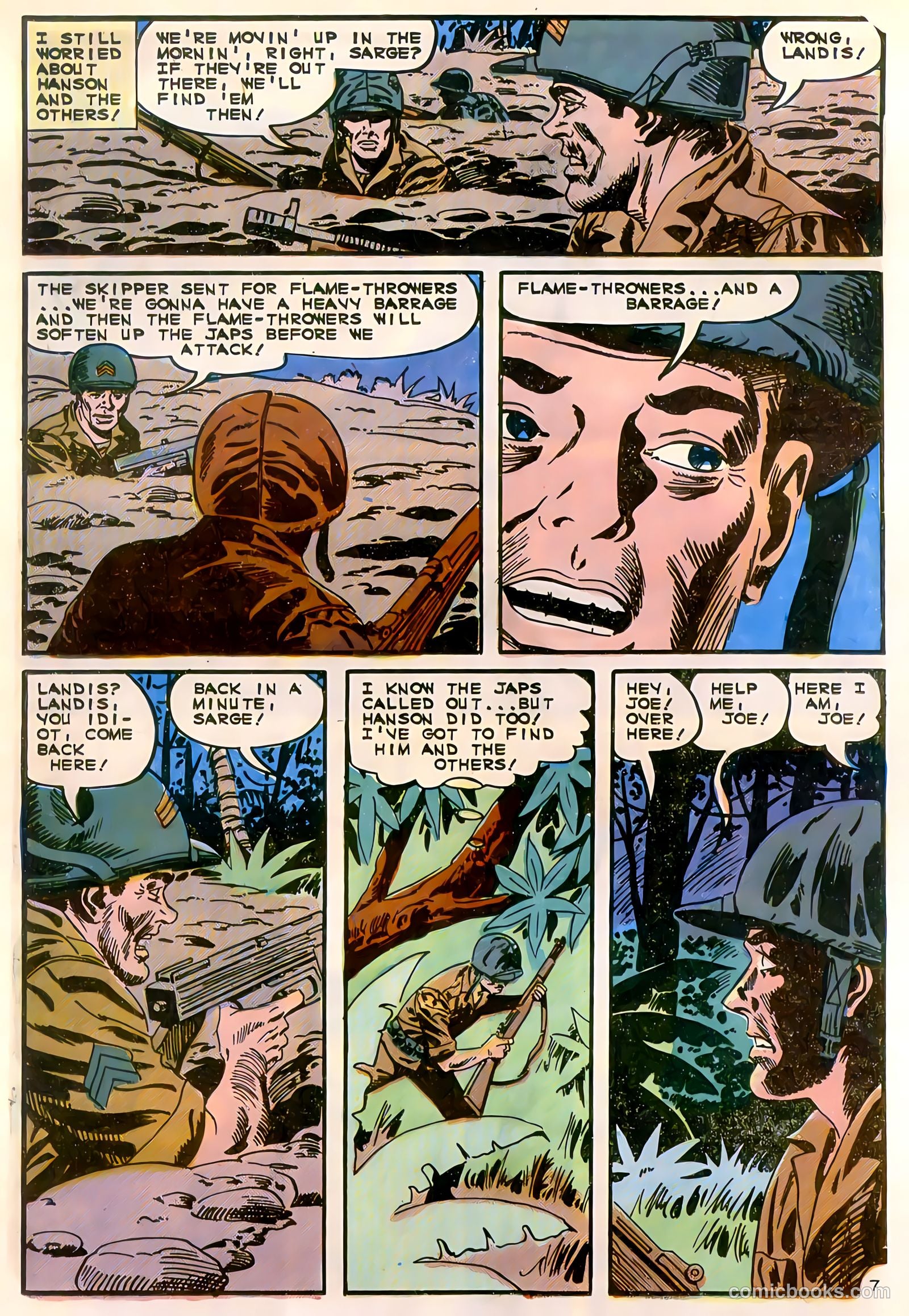 Marine War Heroes #12 — page 21 of 36