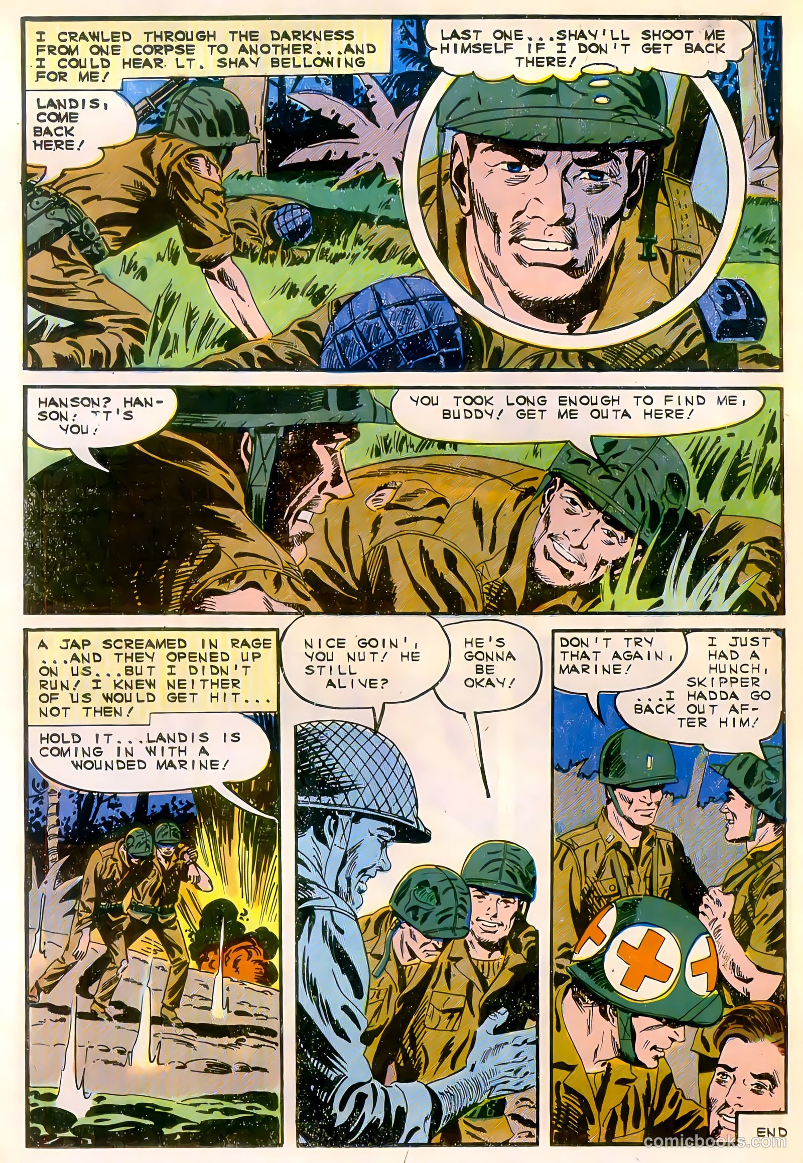 Marine War Heroes #12 — page 22 of 36