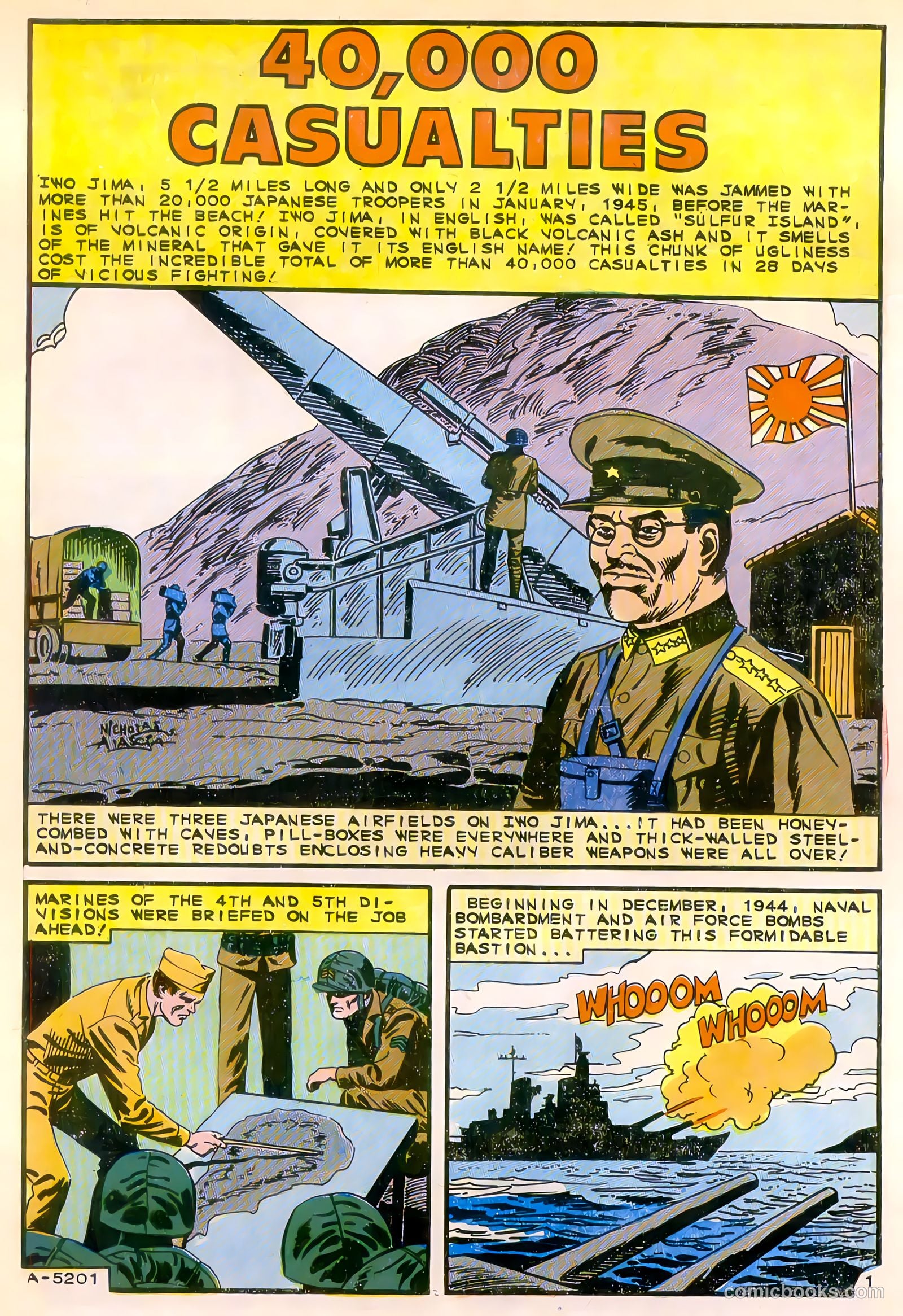 Marine War Heroes #12 — page 31 of 36