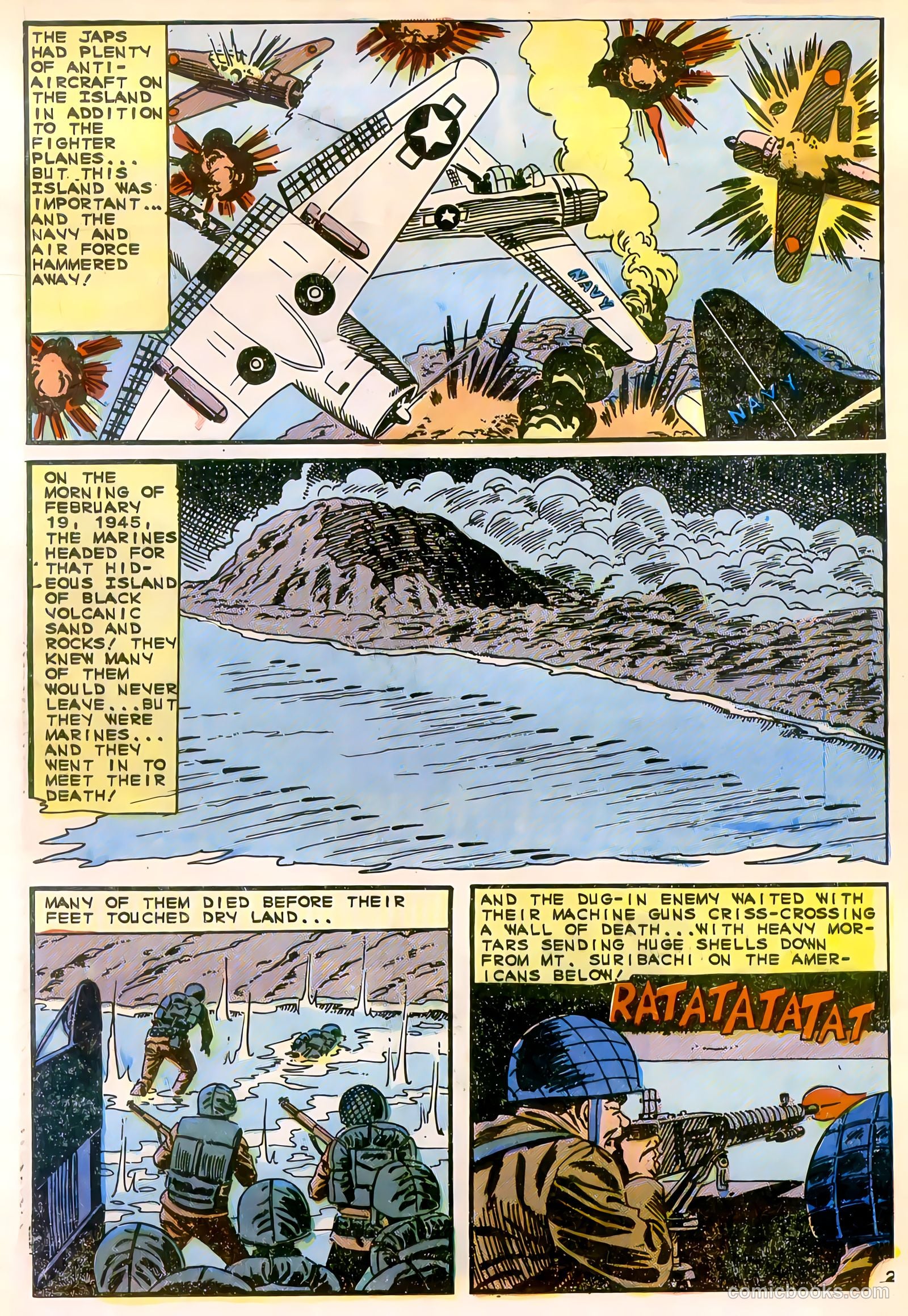 Marine War Heroes #12 — page 32 of 36