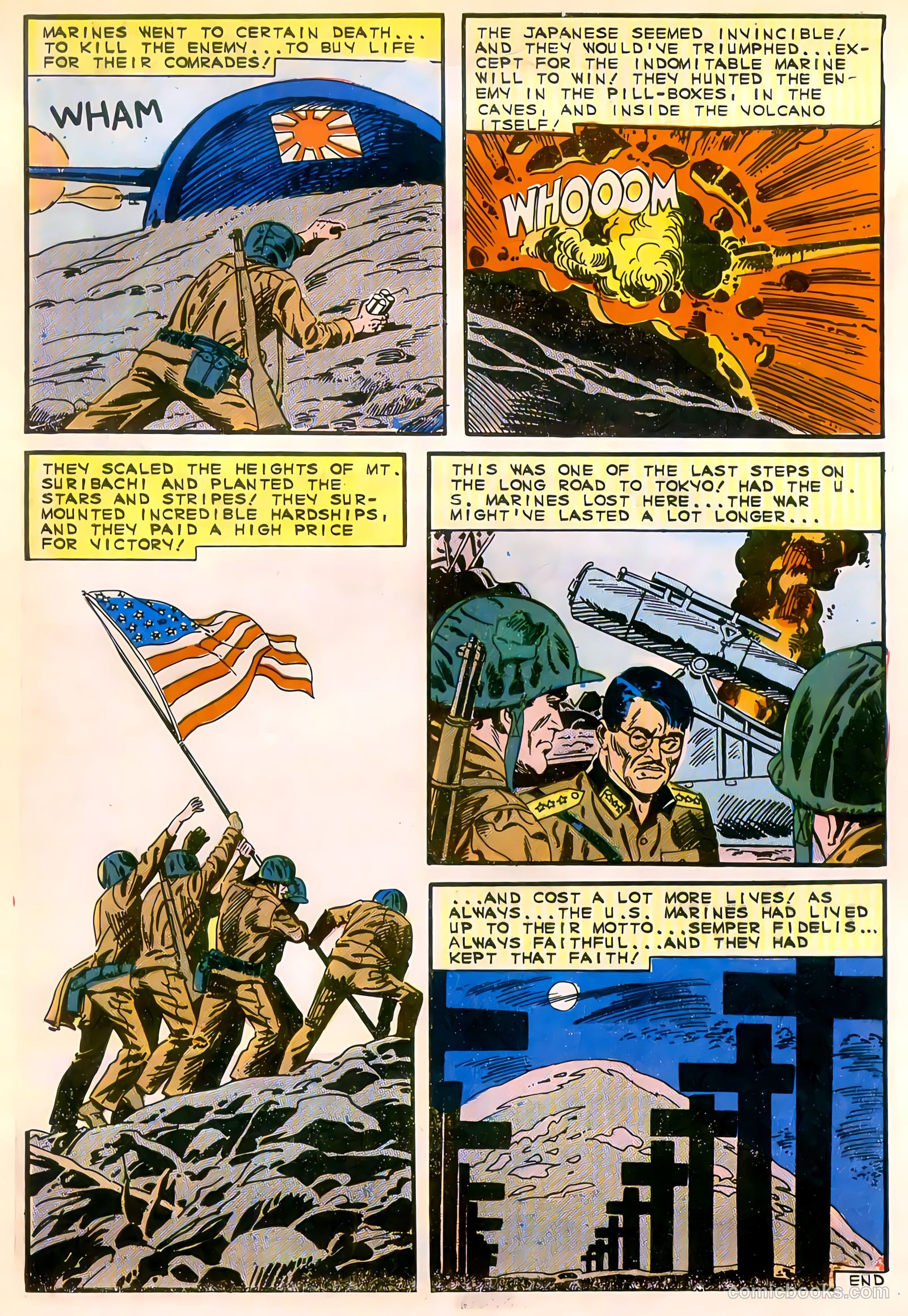 Marine War Heroes #12 — page 33 of 36