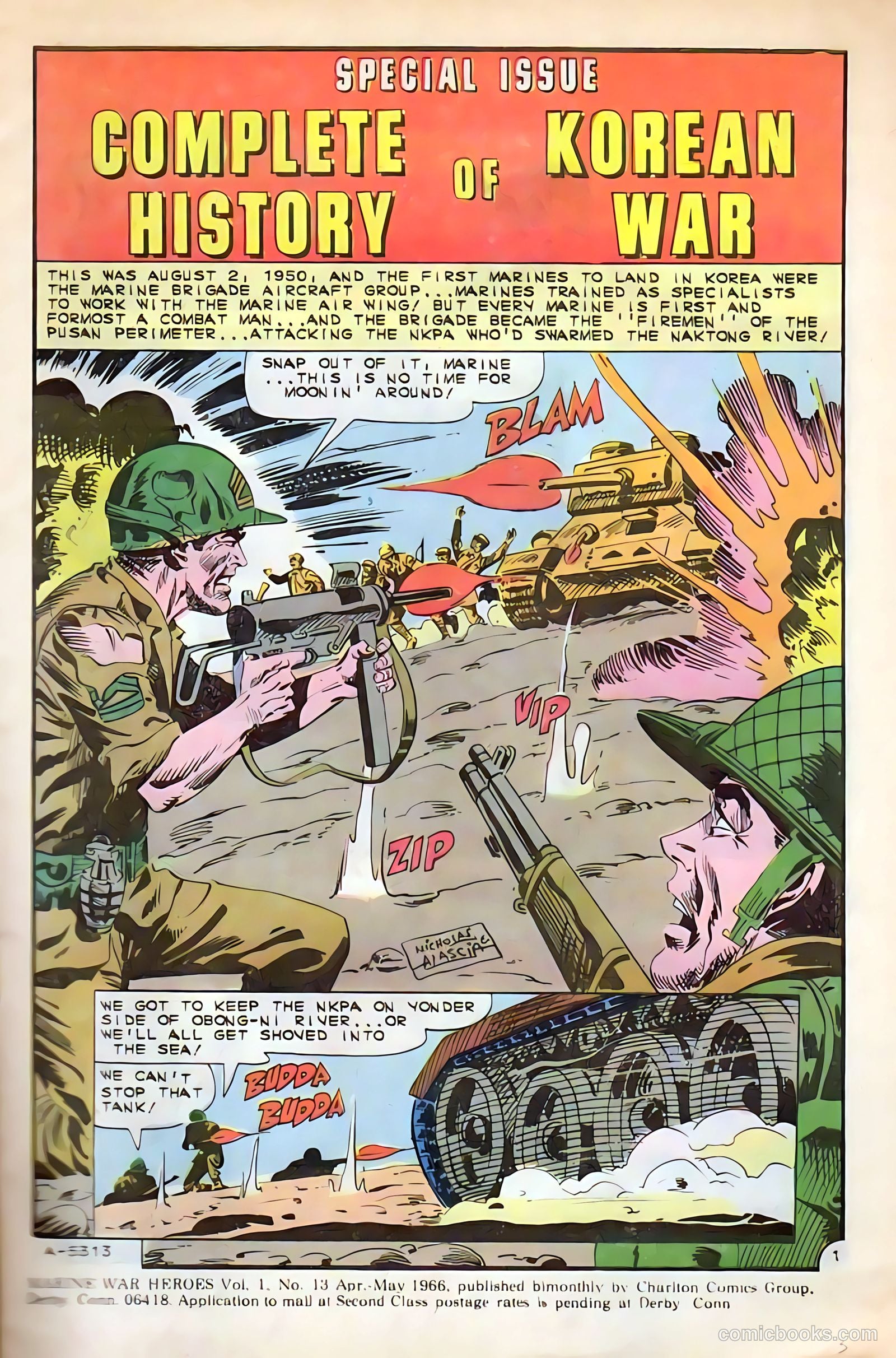 Marine War Heroes #13 — page 3 of 36