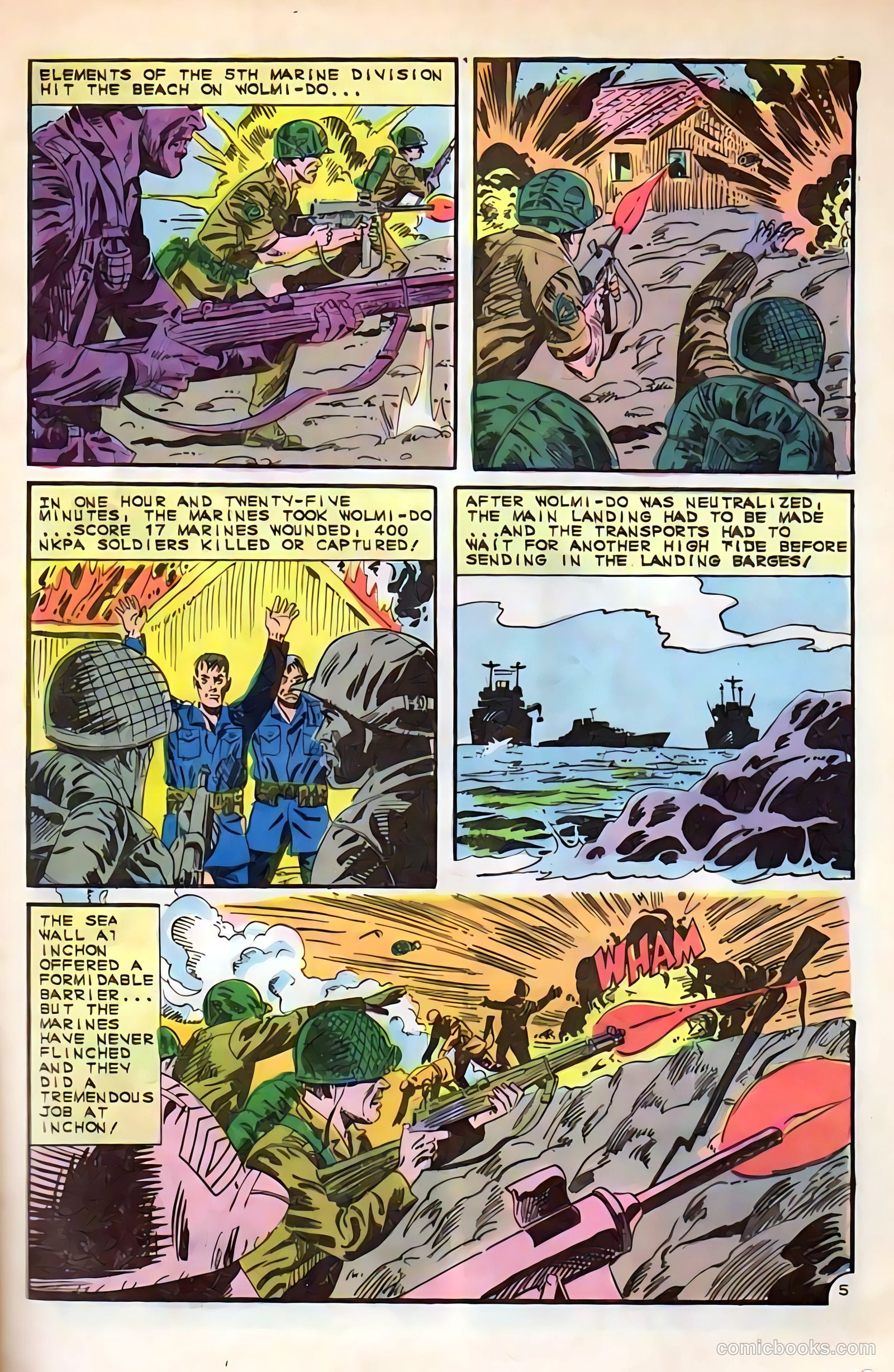 Marine War Heroes #13 — page 9 of 36