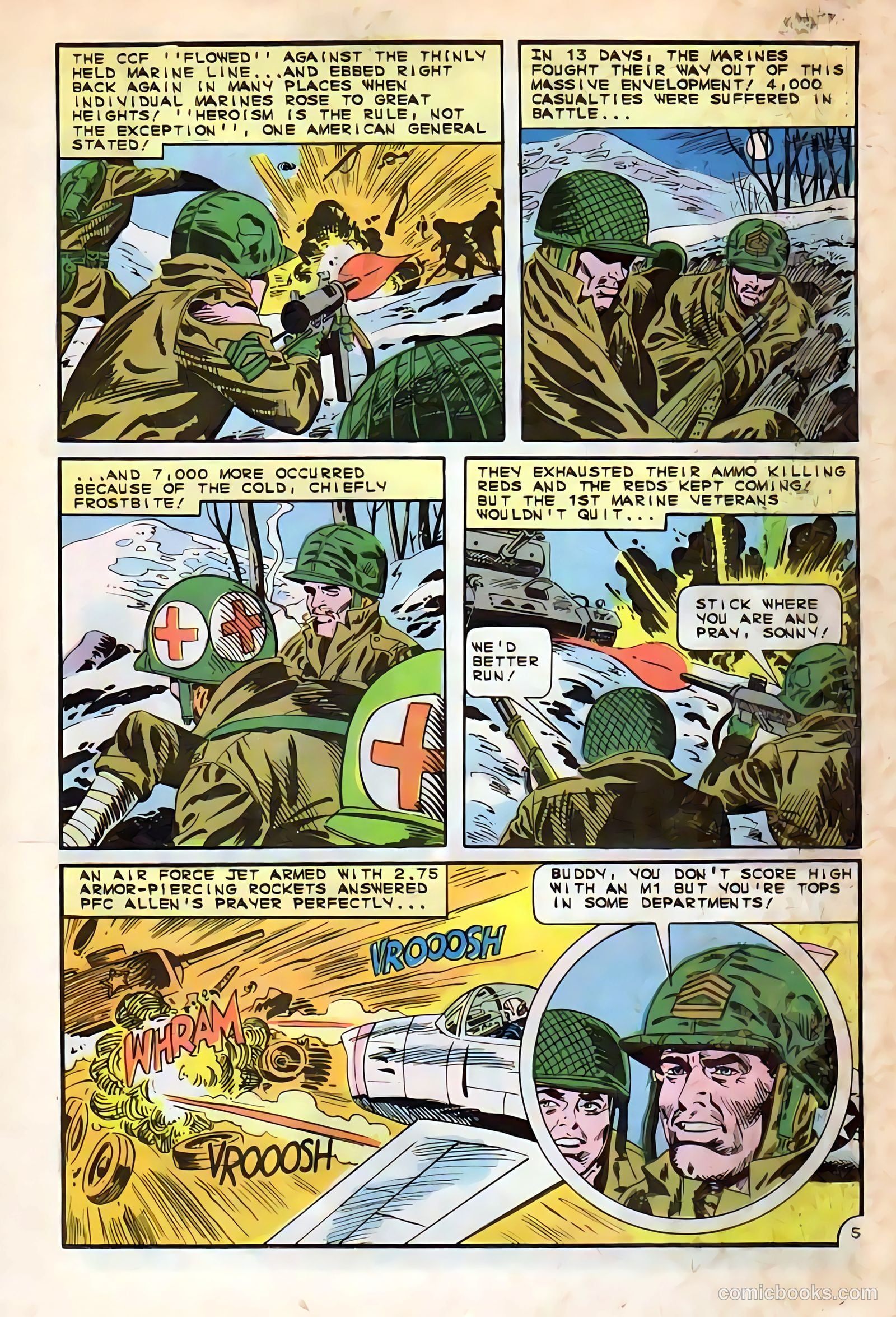 Marine War Heroes #13 — page 19 of 36