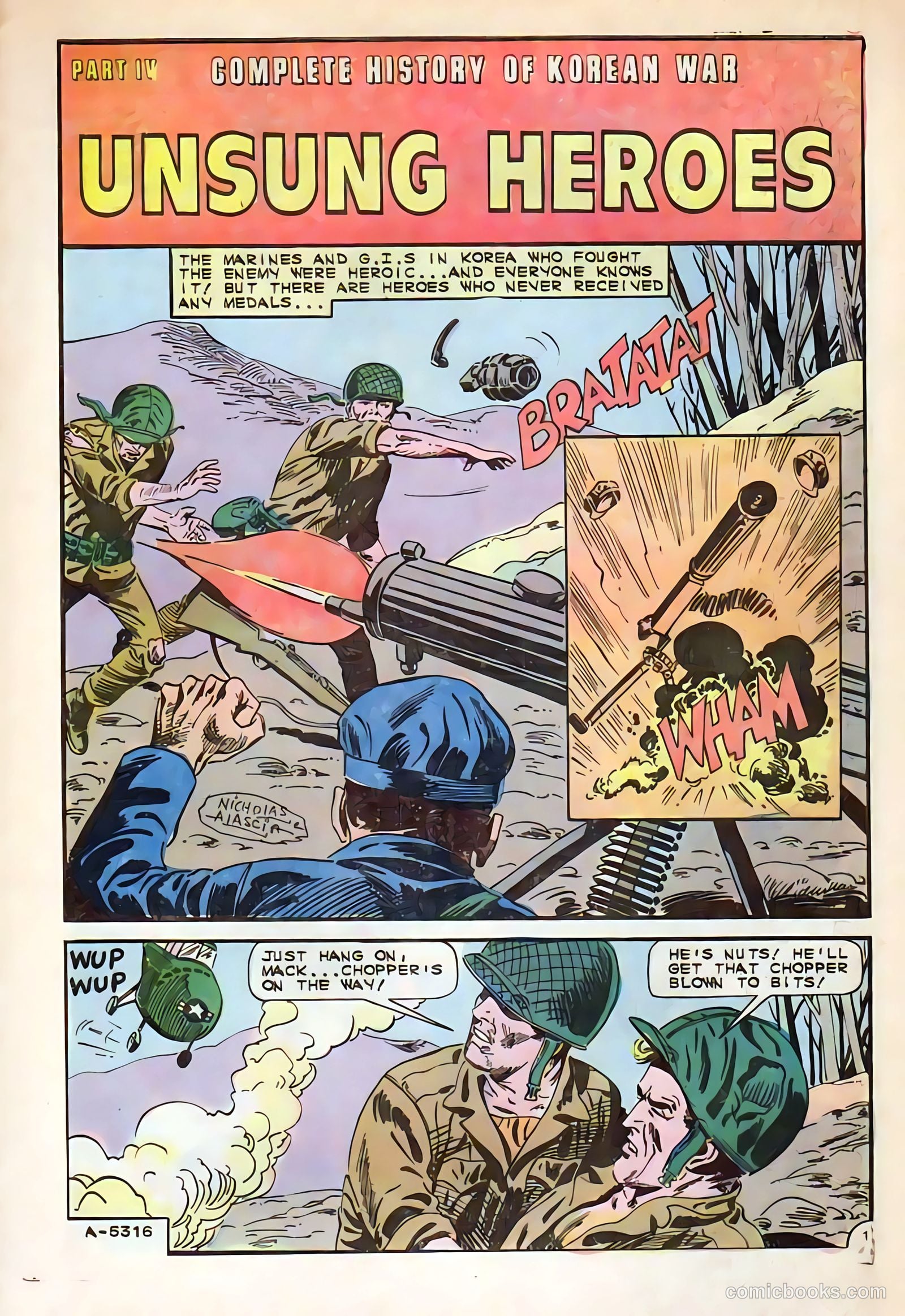 Marine War Heroes #13 — page 31 of 36