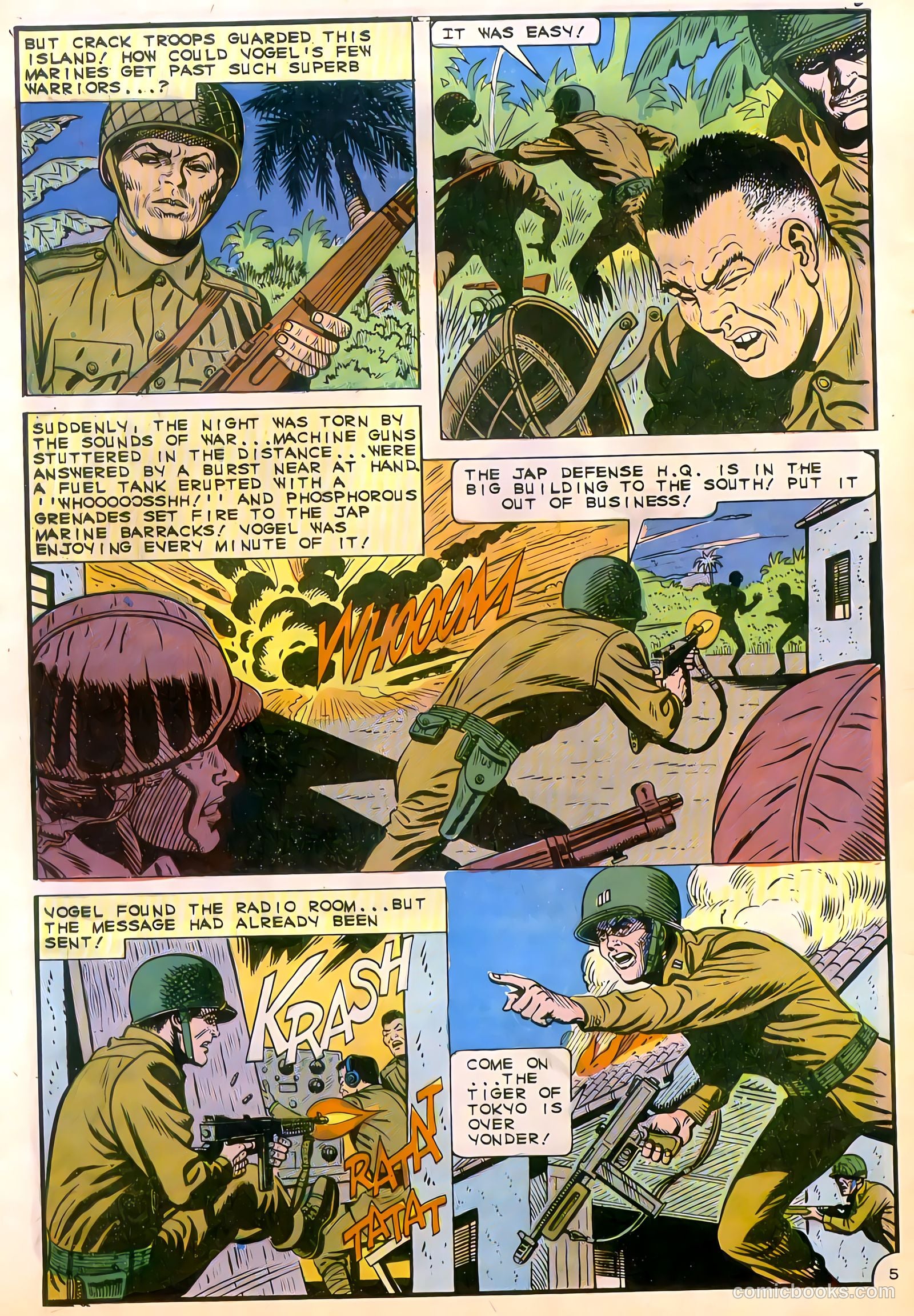 Marine War Heroes #14 — page 8 of 36