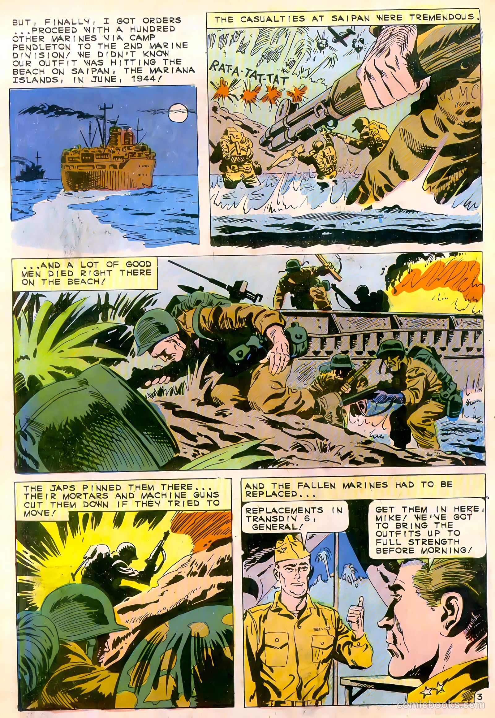 Marine War Heroes #14 — page 27 of 36