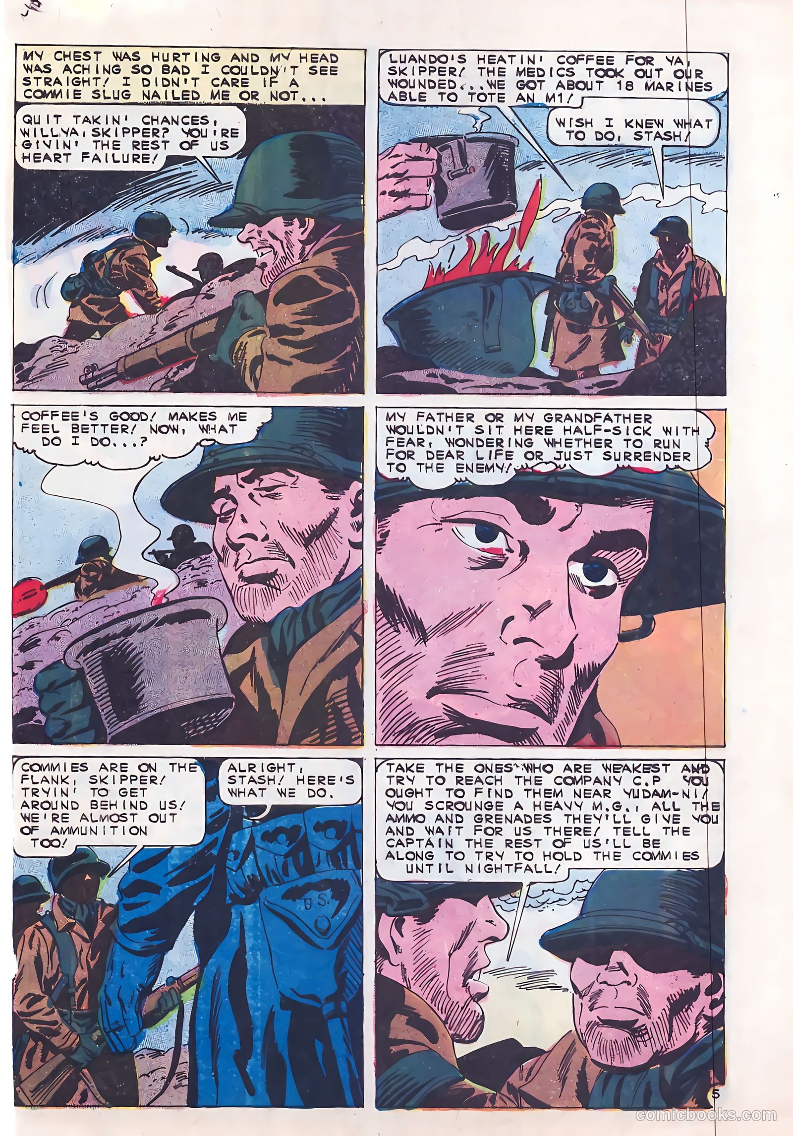 Marine War Heroes #15 — page 9 of 36