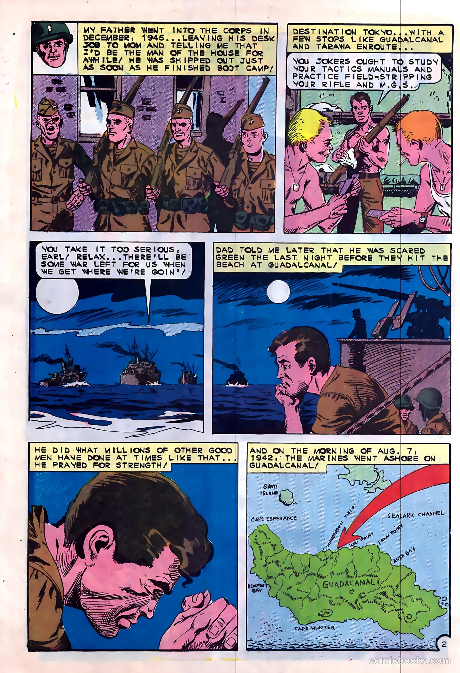 Marine War Heroes #15 — page 20 of 36