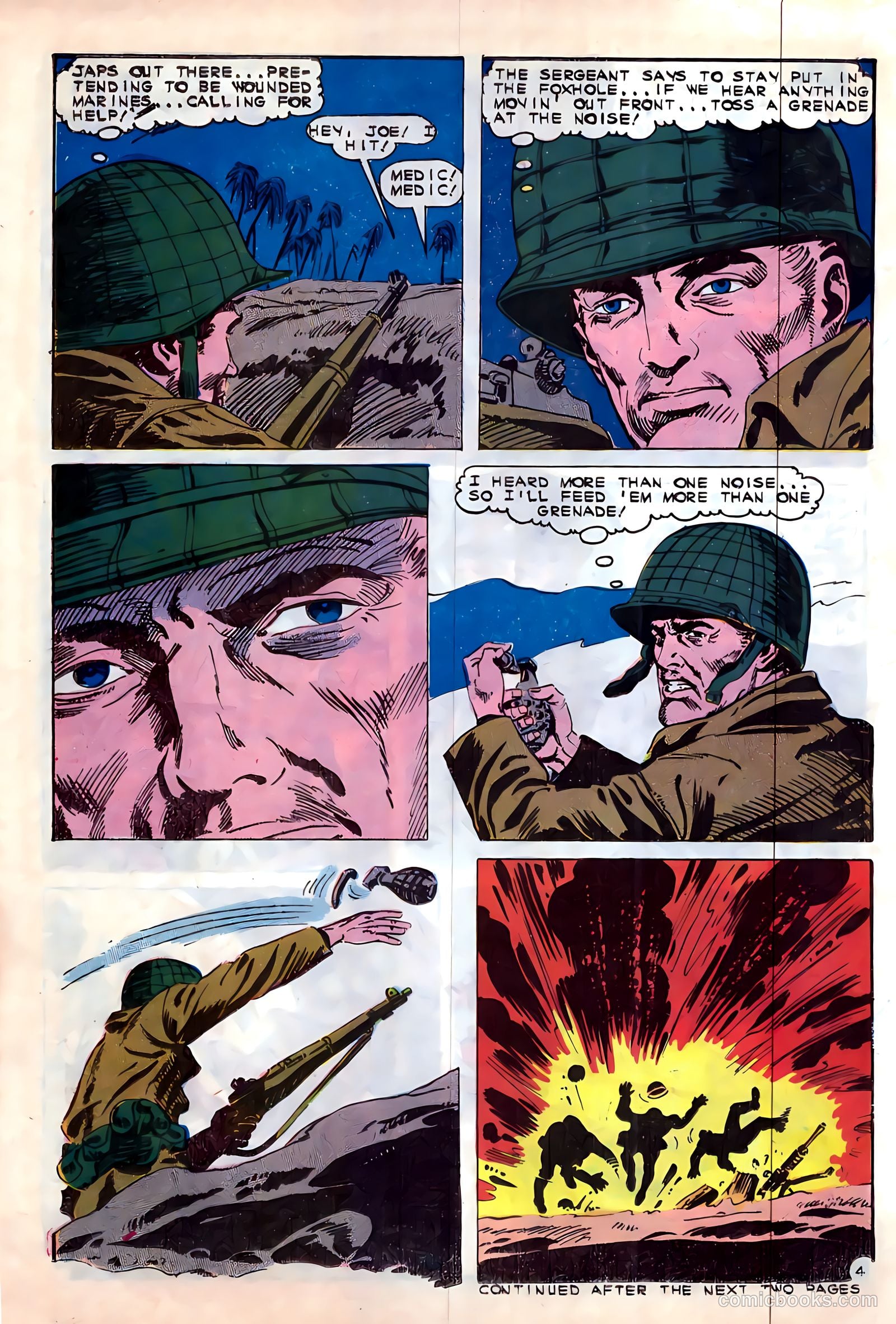 Marine War Heroes #15 — page 22 of 36