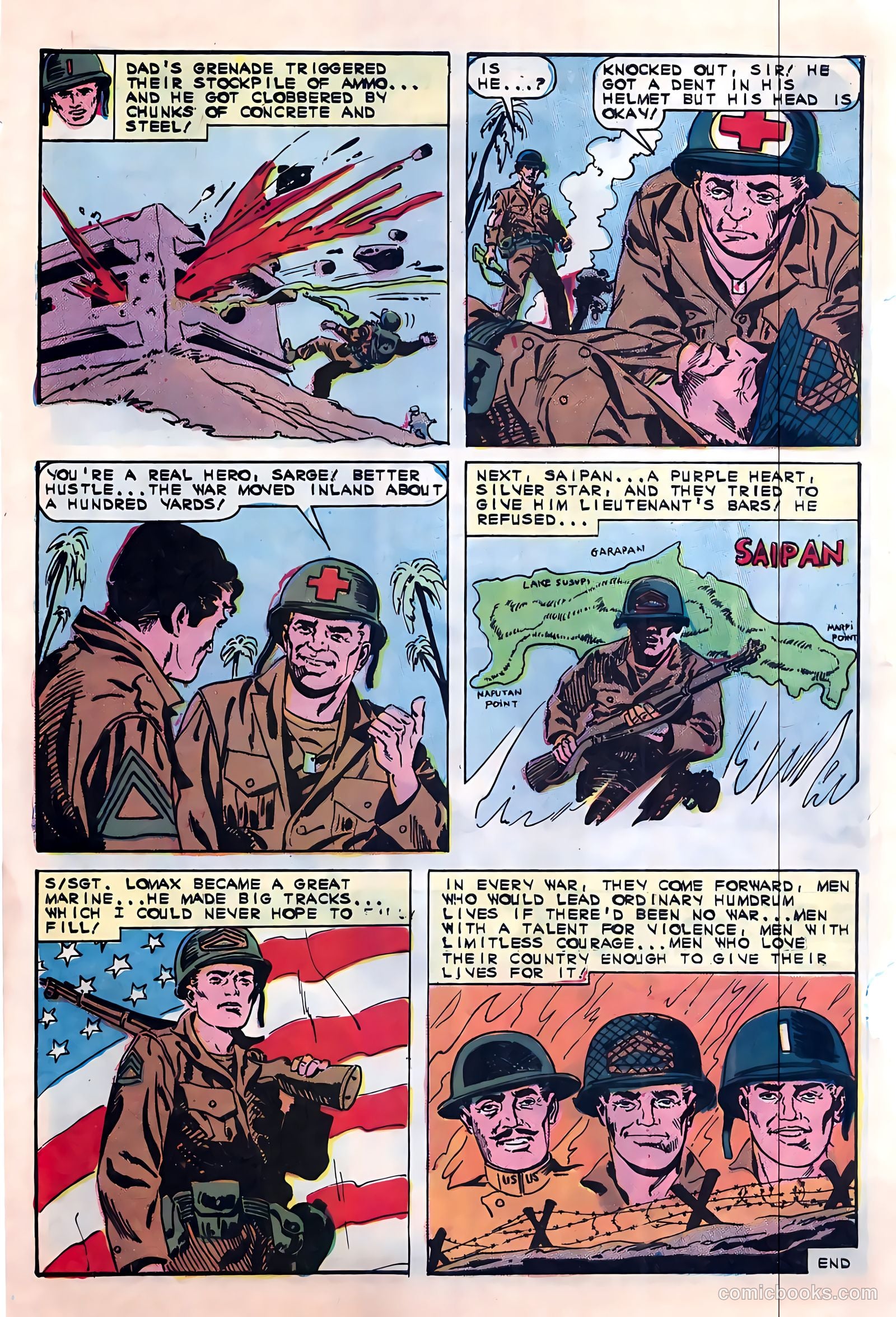 Marine War Heroes #15 — page 28 of 36