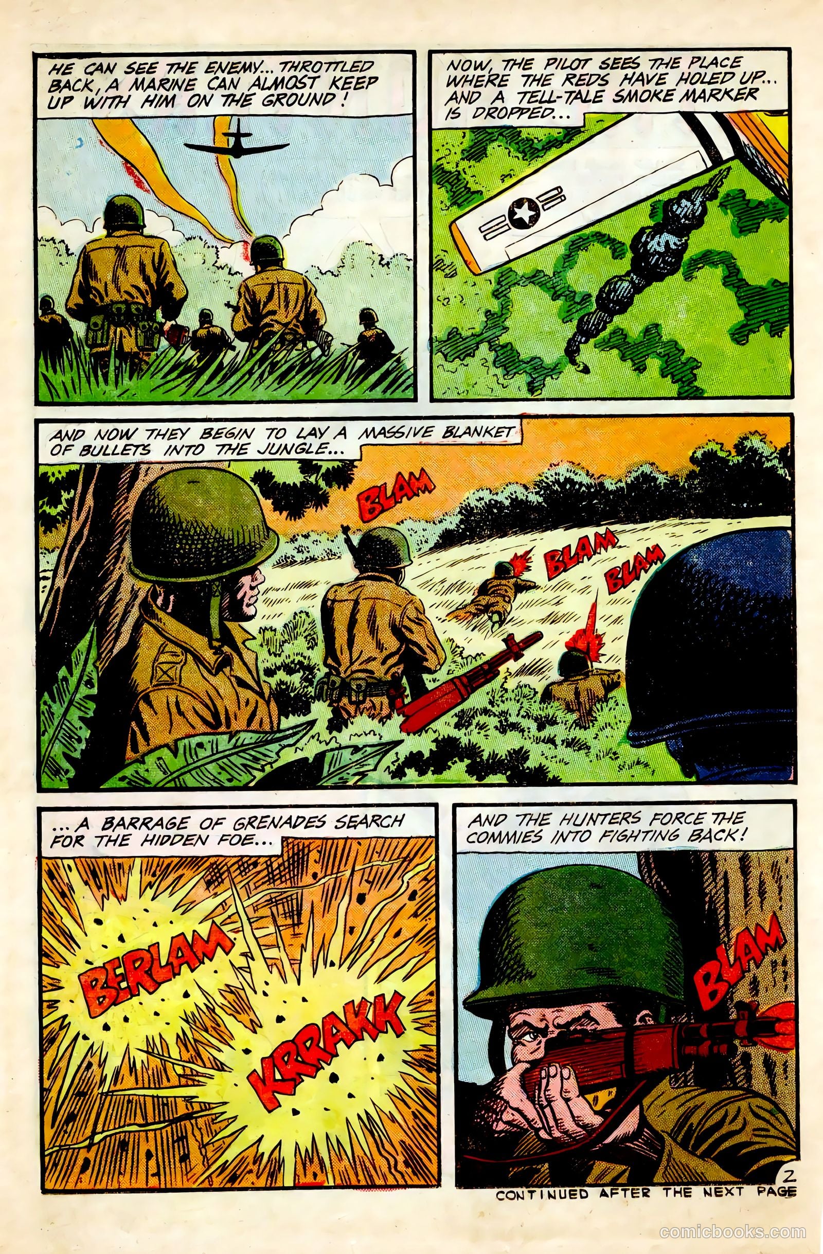 Marine War Heroes #16 — page 23 of 37
