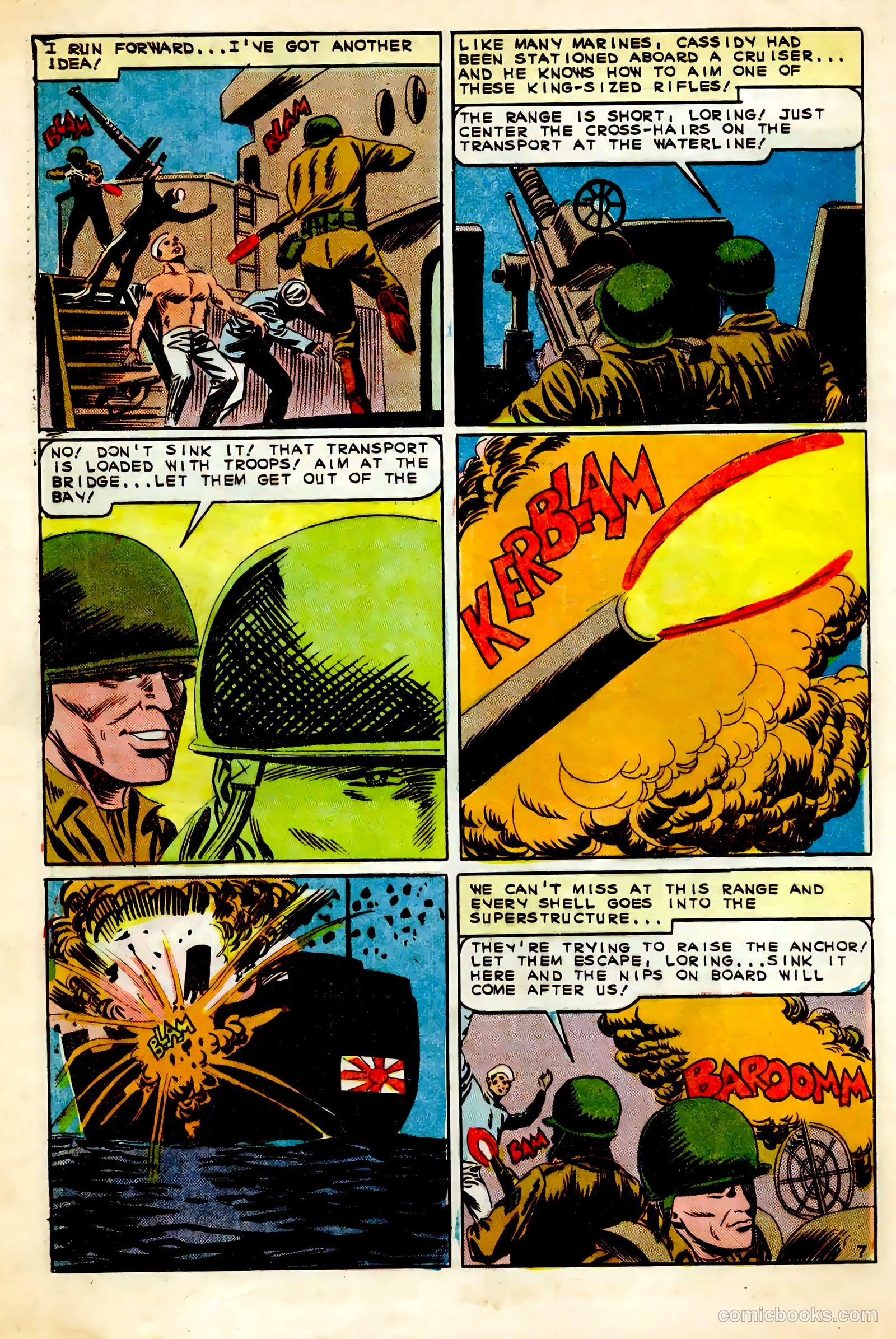 Marine War Heroes #16 — page 33 of 37