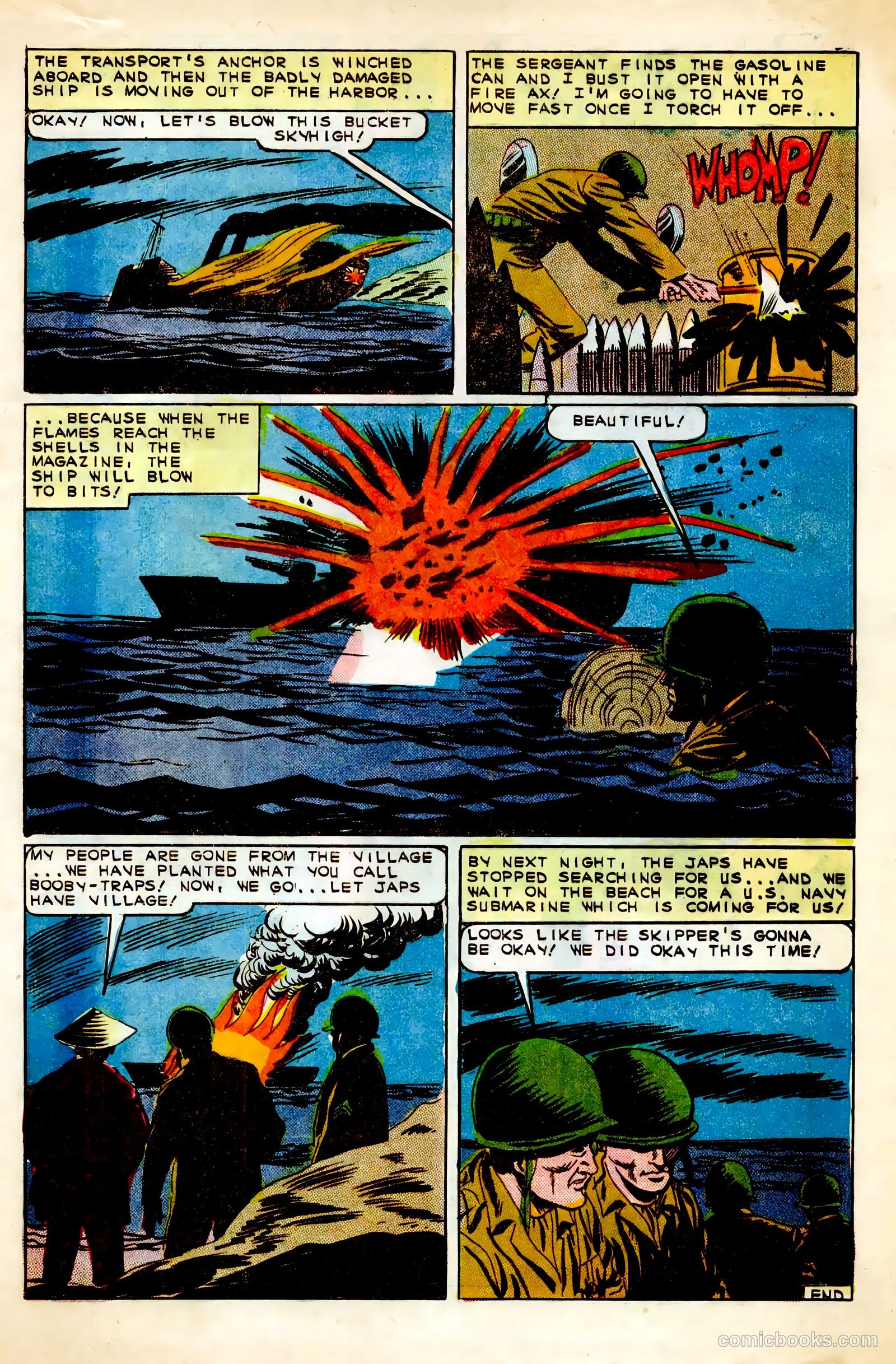 Marine War Heroes #16 — page 34 of 37