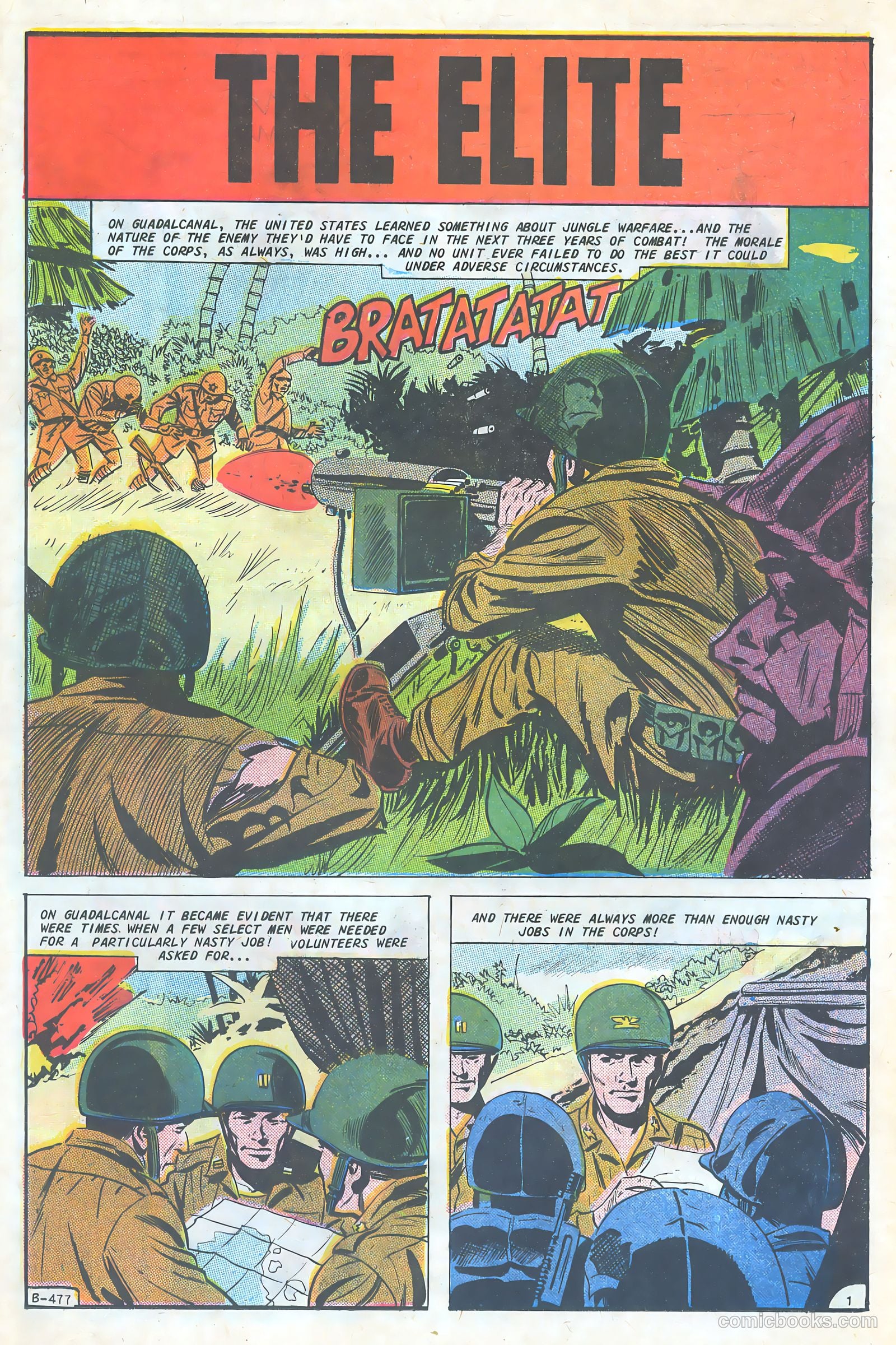 Marine War Heroes #18 — page 21 of 36