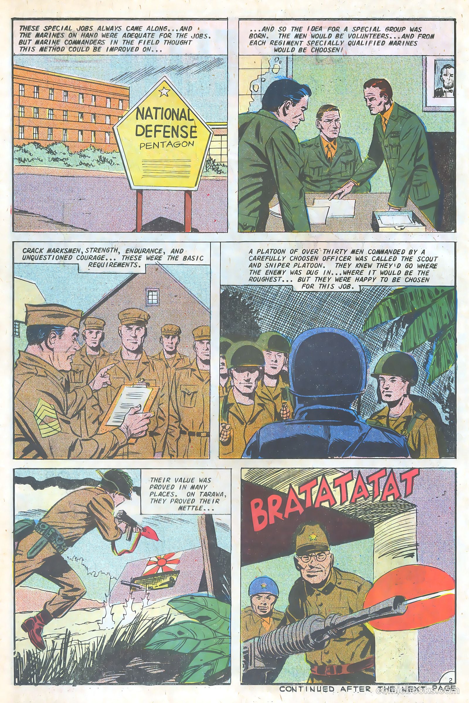 Marine War Heroes #18 — page 22 of 36