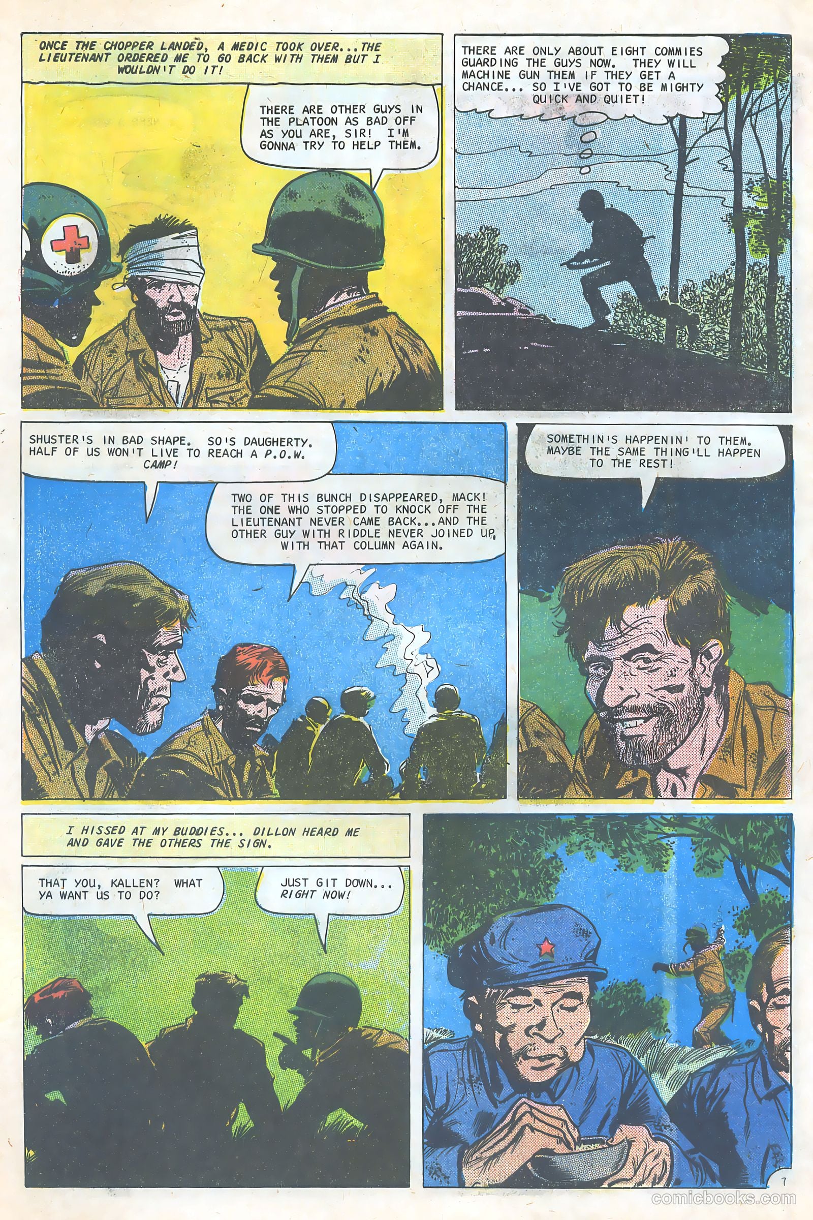 Marine War Heroes #18 — page 32 of 36