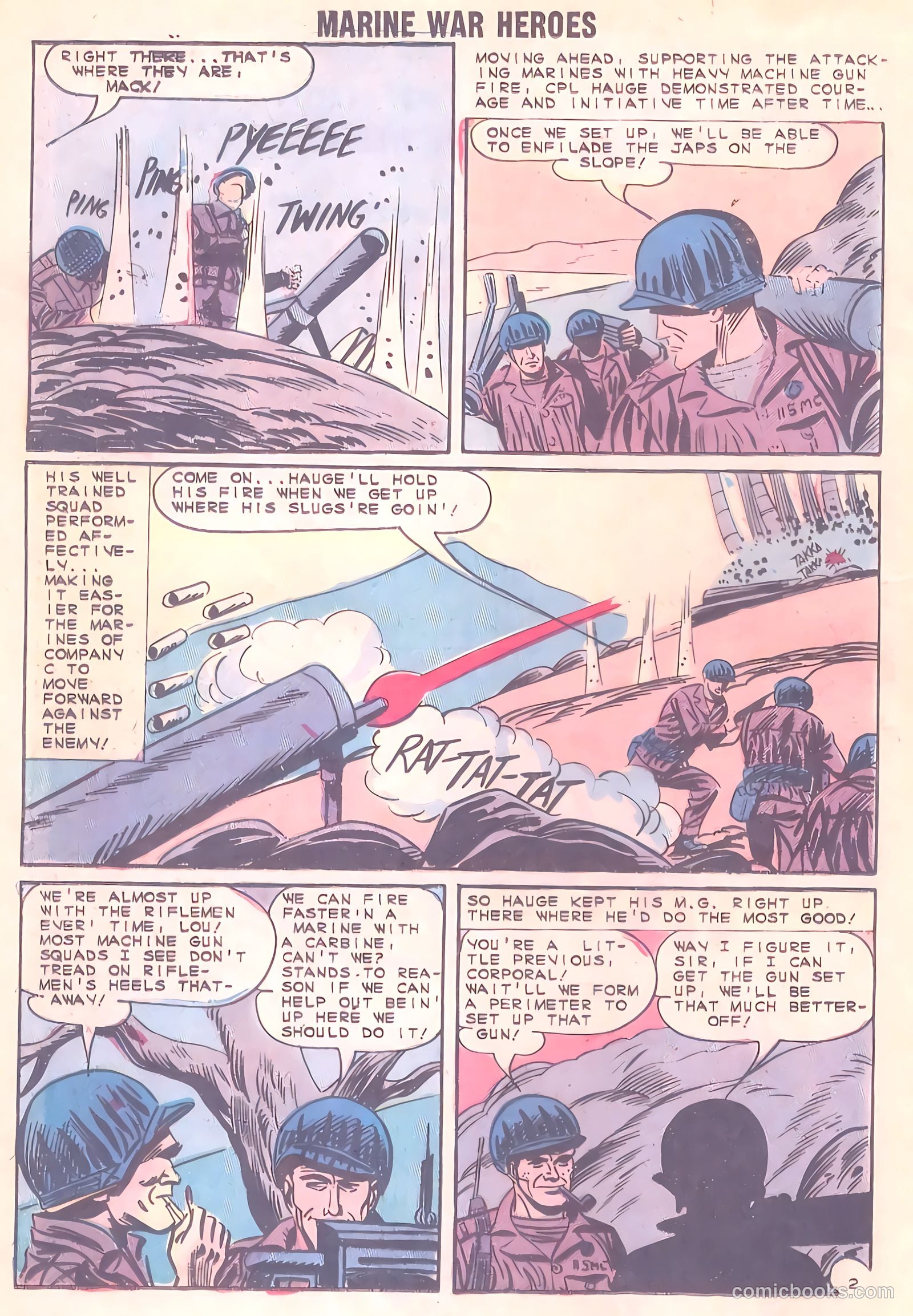 Marine War Heroes #2 — page 16 of 36