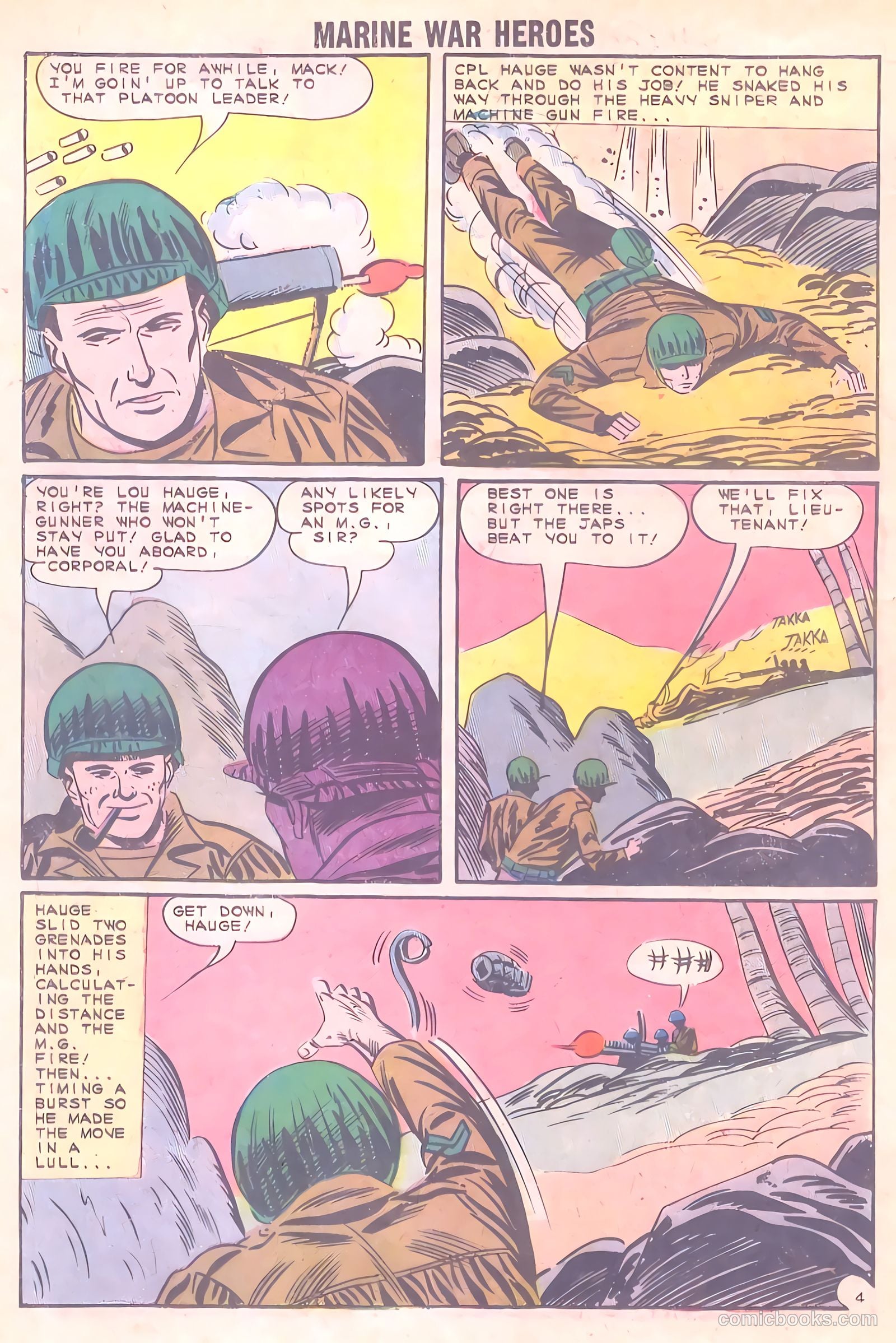 Marine War Heroes #2 — page 18 of 36