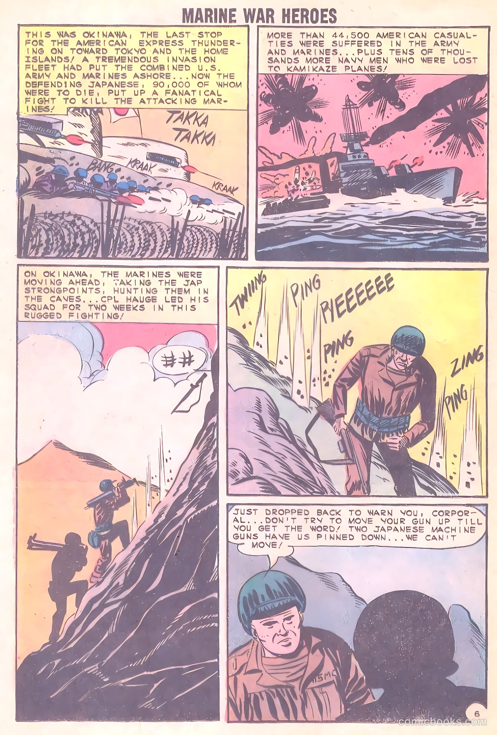 Marine War Heroes #2 — page 20 of 36