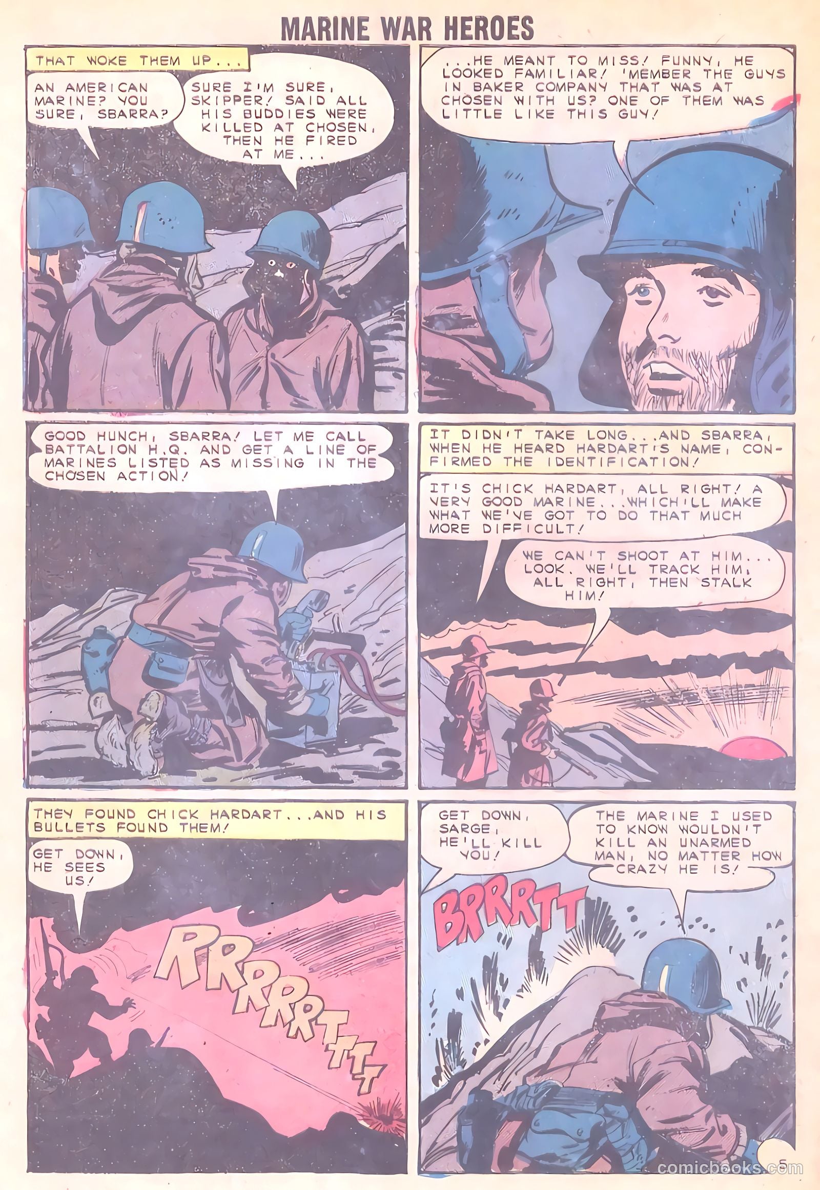 Marine War Heroes #2 — page 32 of 36