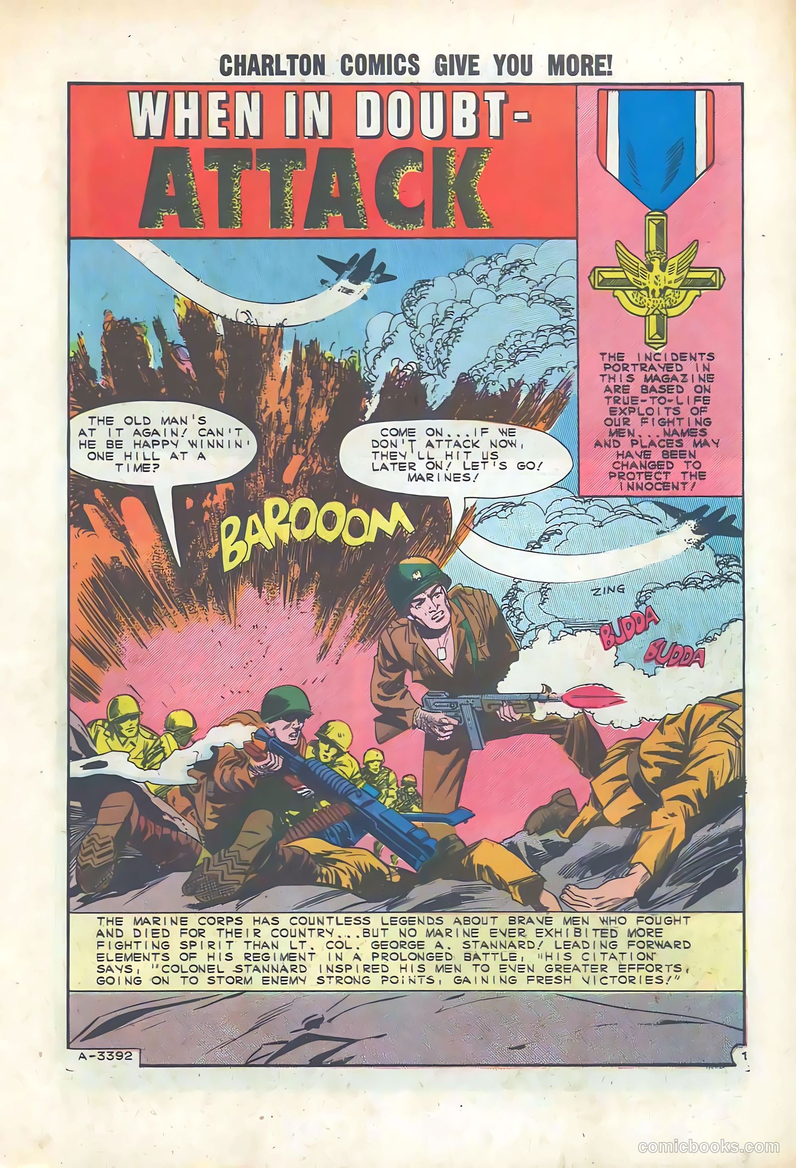 Marine War Heroes #3 — page 3 of 36