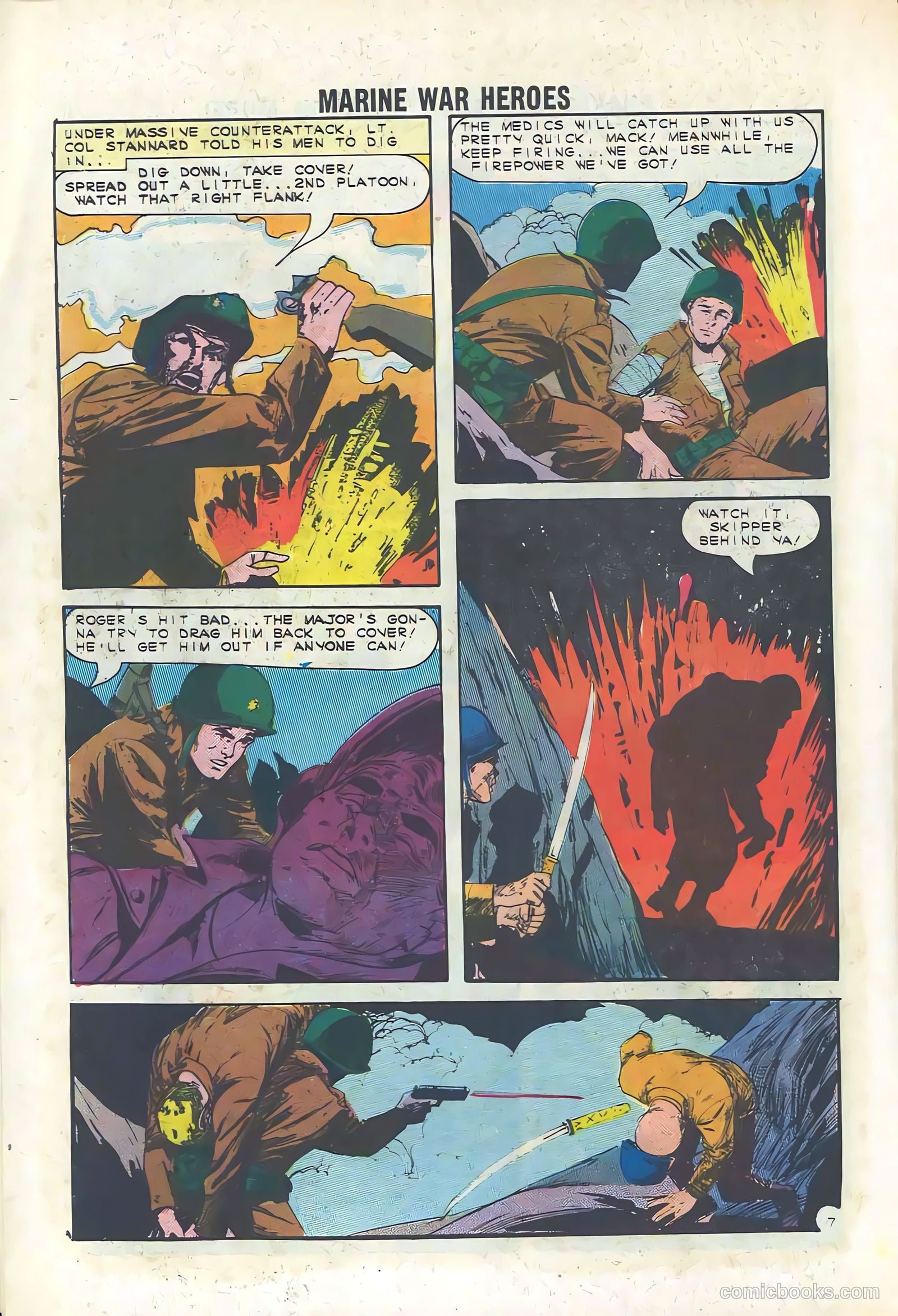 Marine War Heroes #3 — page 10 of 36