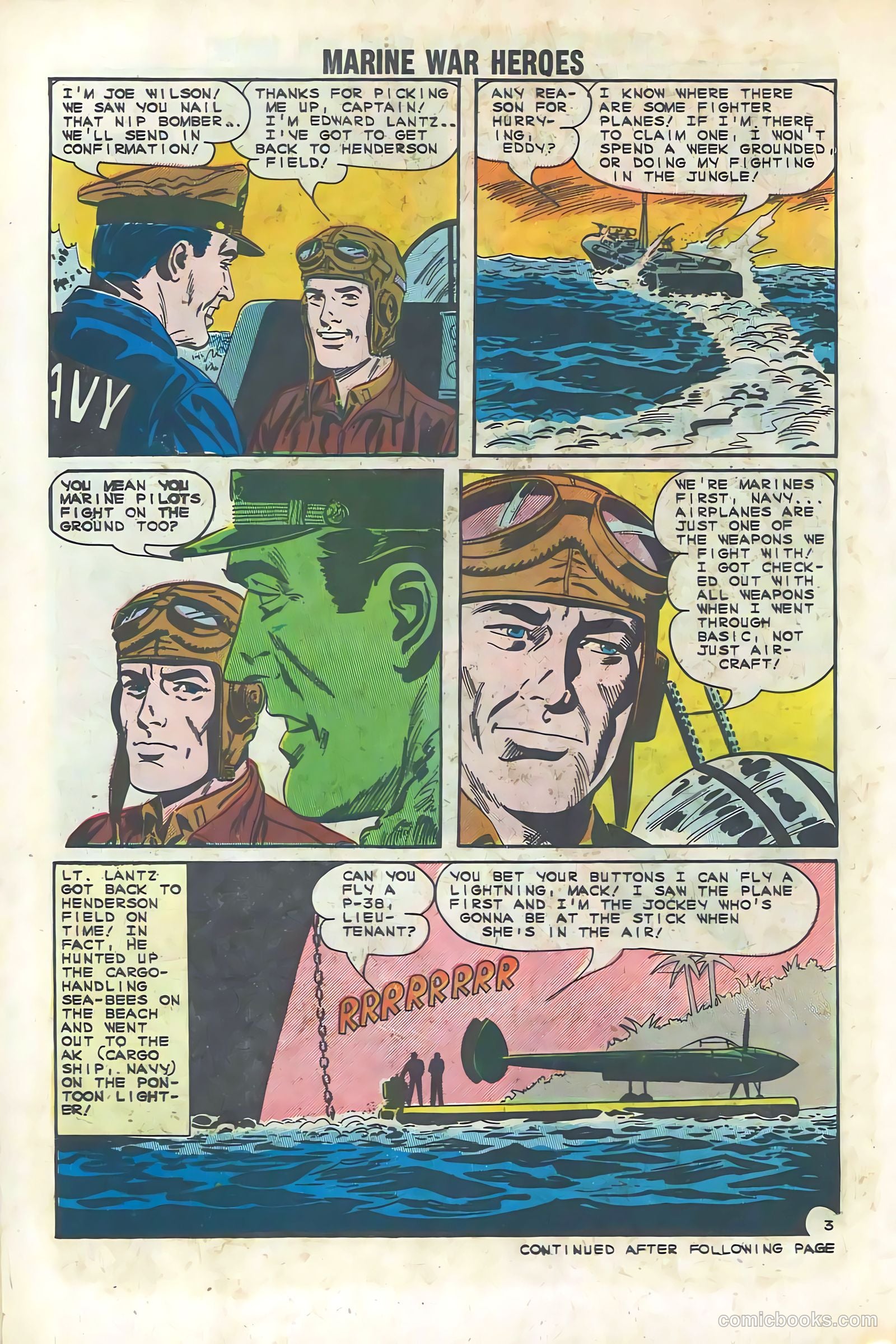 Marine War Heroes #3 — page 14 of 36